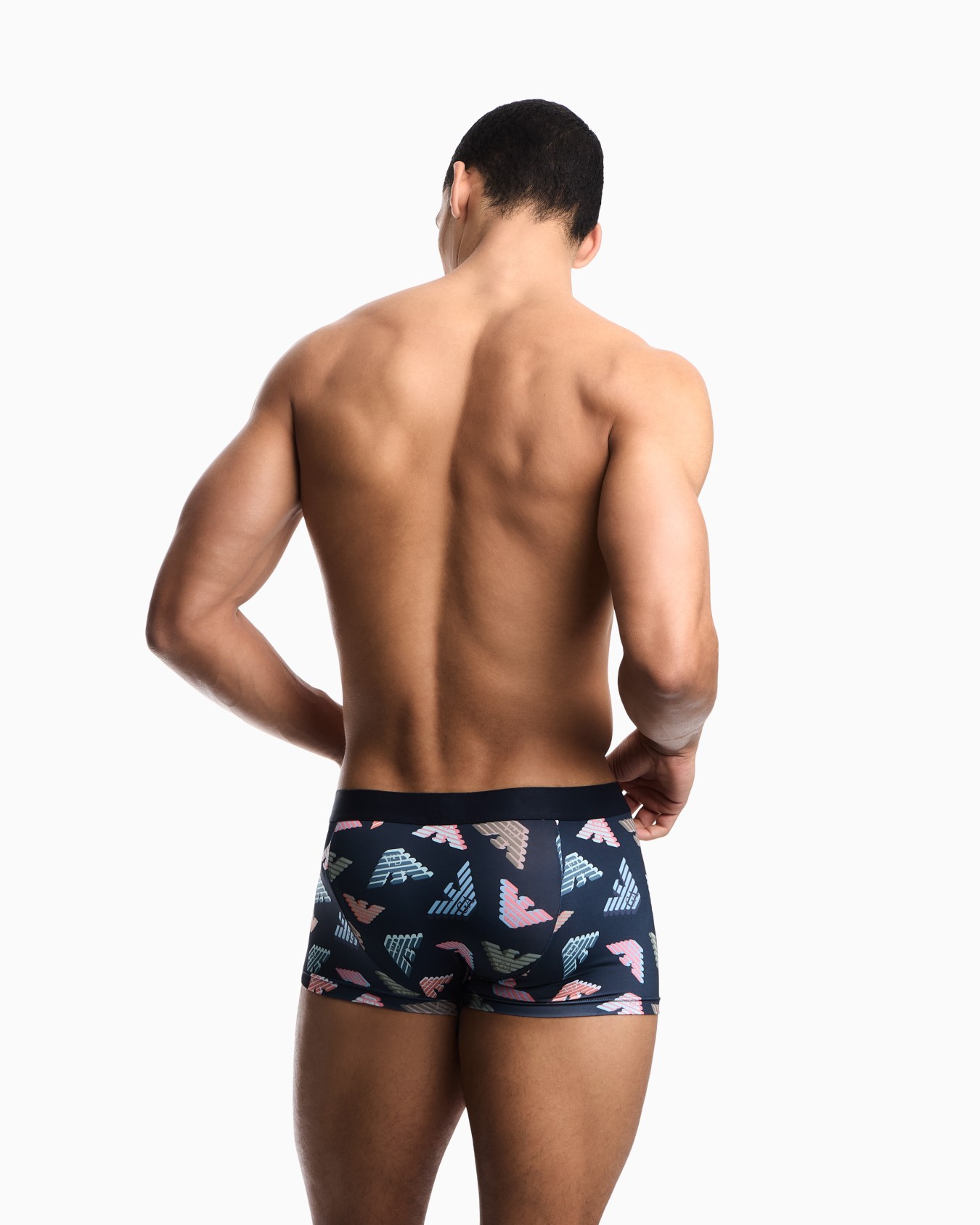 ASV ボクサーパンツ 再生マイクロファイバー オールオーバープリント スライドする 2