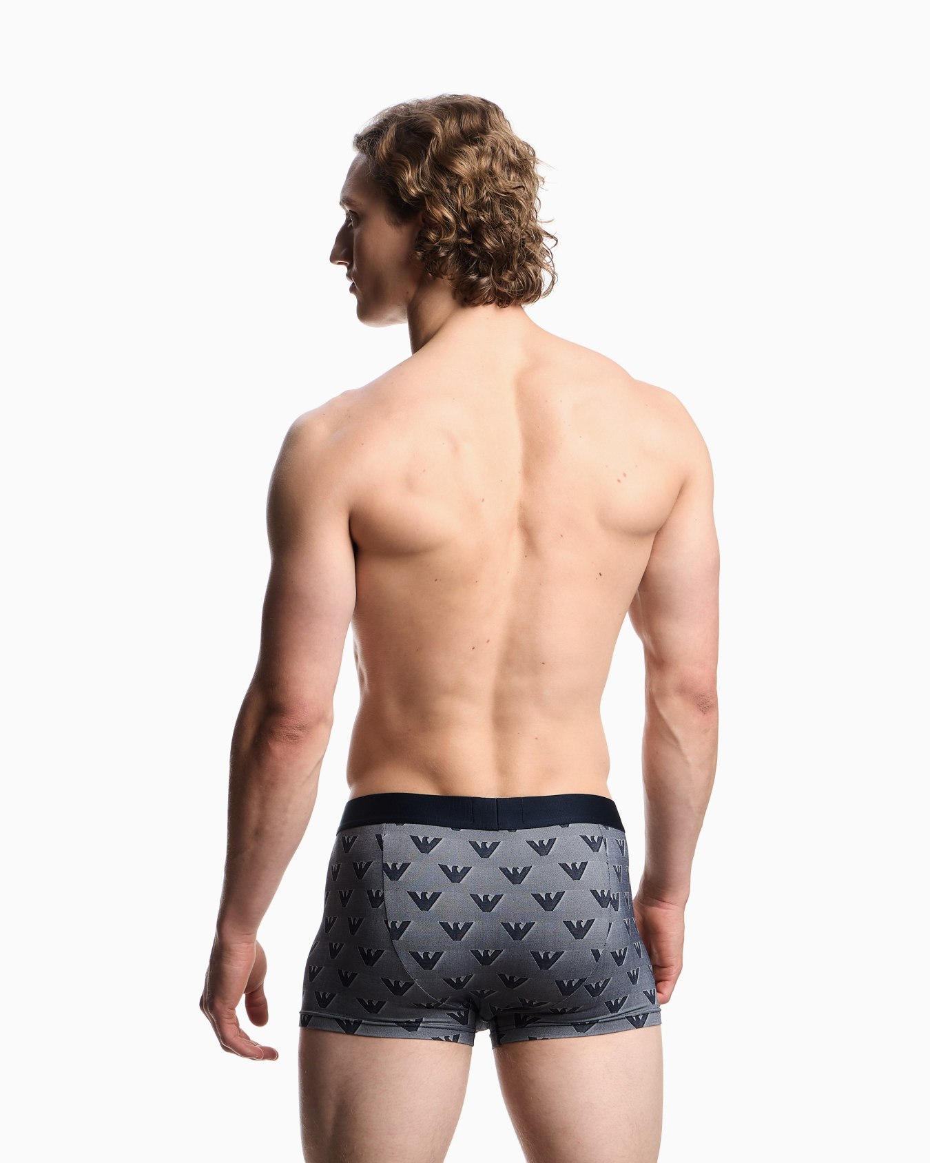 Jacquard microfibre boxer briefs Slide 2
