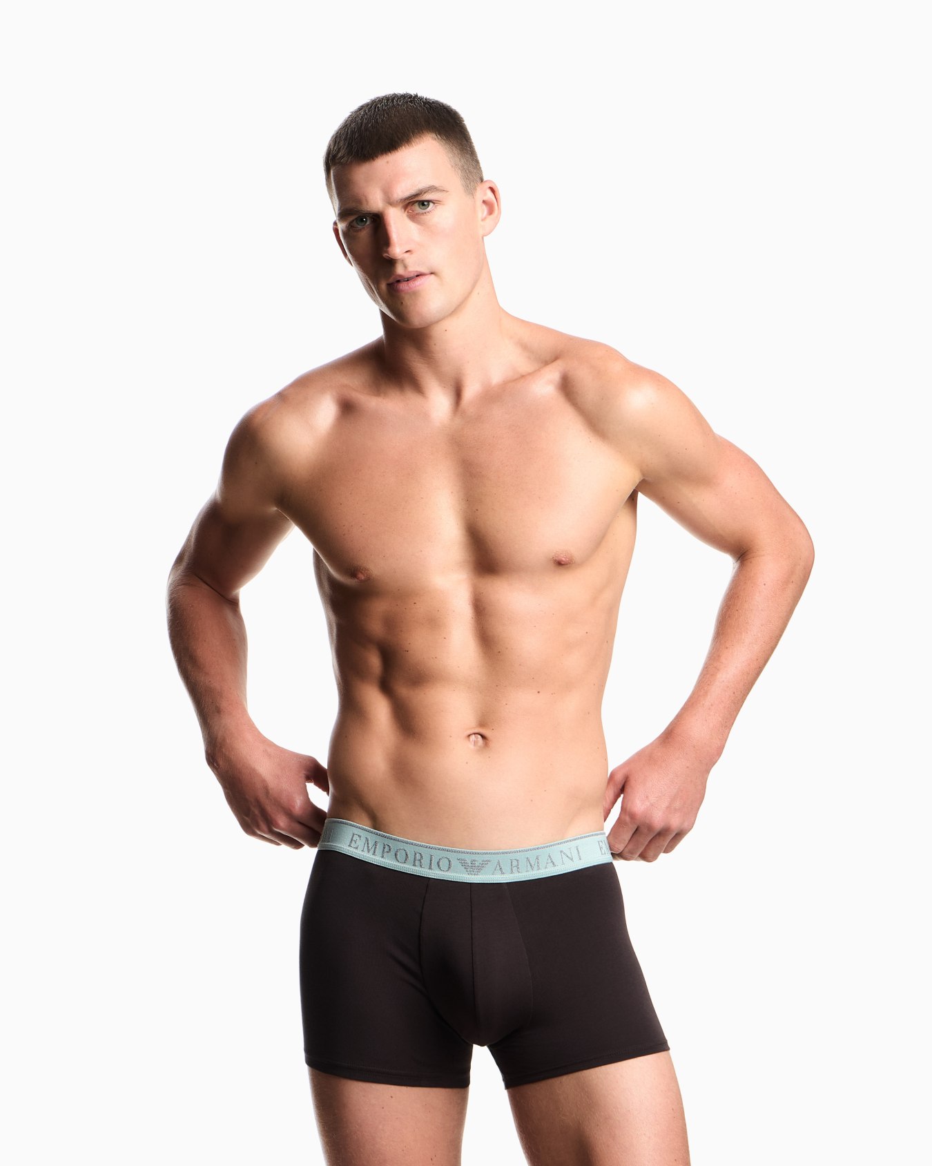 2er-Pack eng anliegende Boxershorts mit Endurance-Logo Folie 1