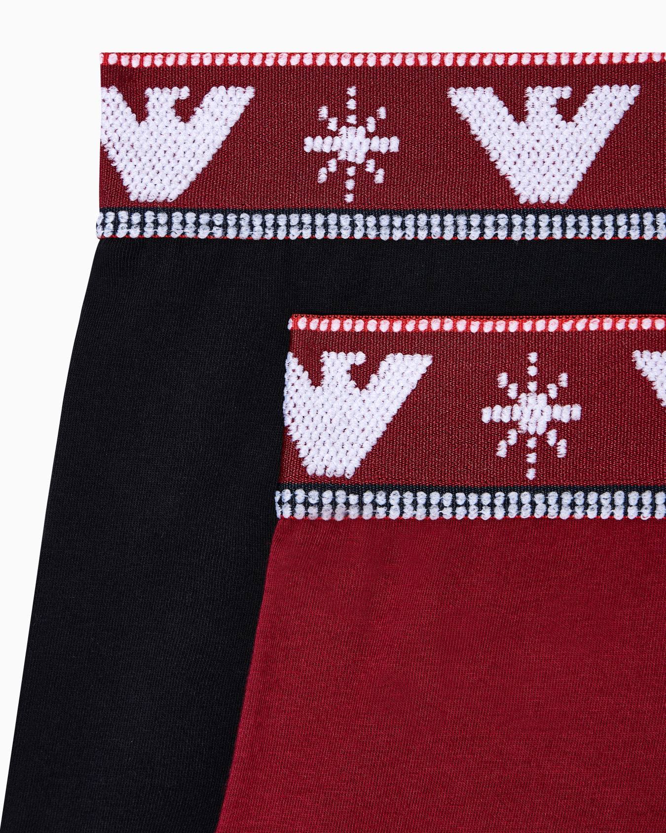 Two-pack of Holidays jacquard jersey boxer briefs Slide 3