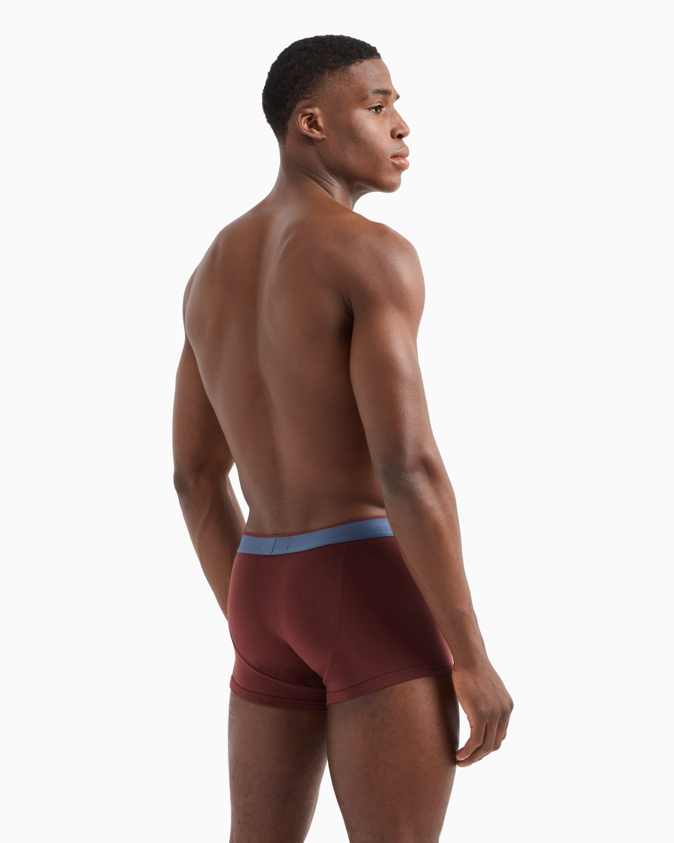Two-pack of ASV logo label organic-cotton boxer briefs Slide 2