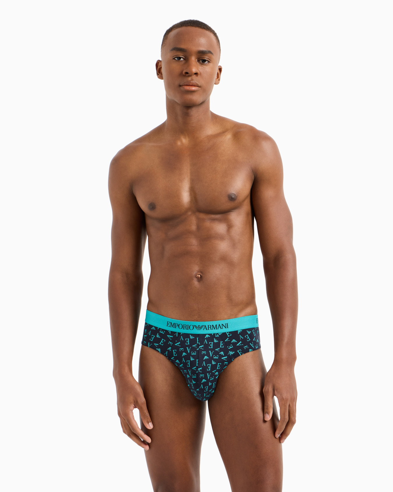 Three-pack of pure cotton jersey briefs Slide 1