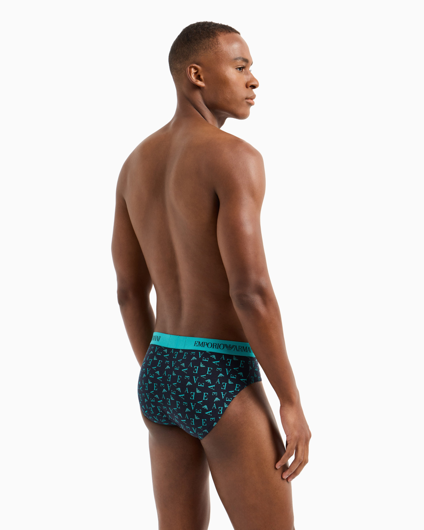 Three-pack of pure cotton jersey briefs Slide 2