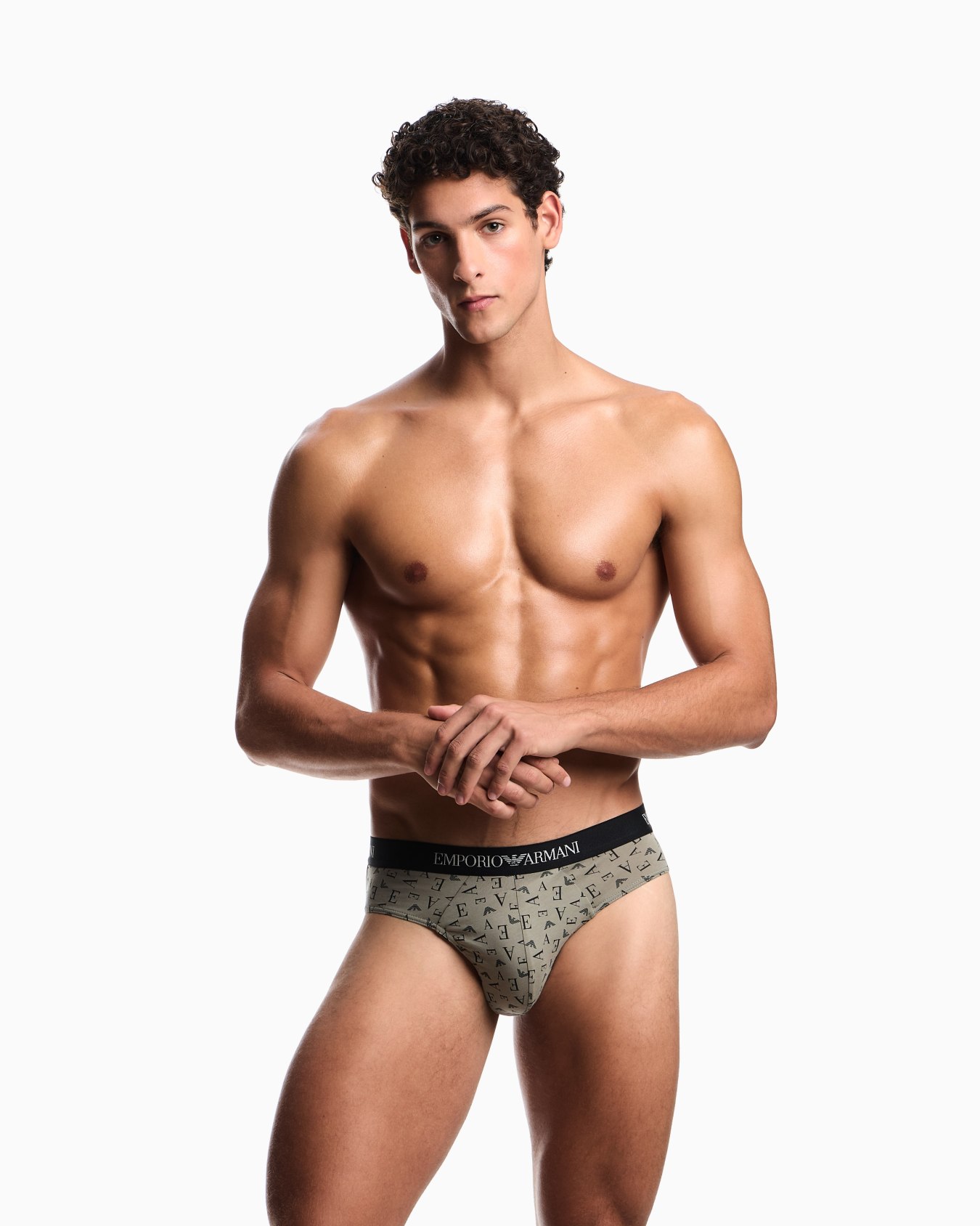 Three-pack of pure cotton jersey briefs Slide 1