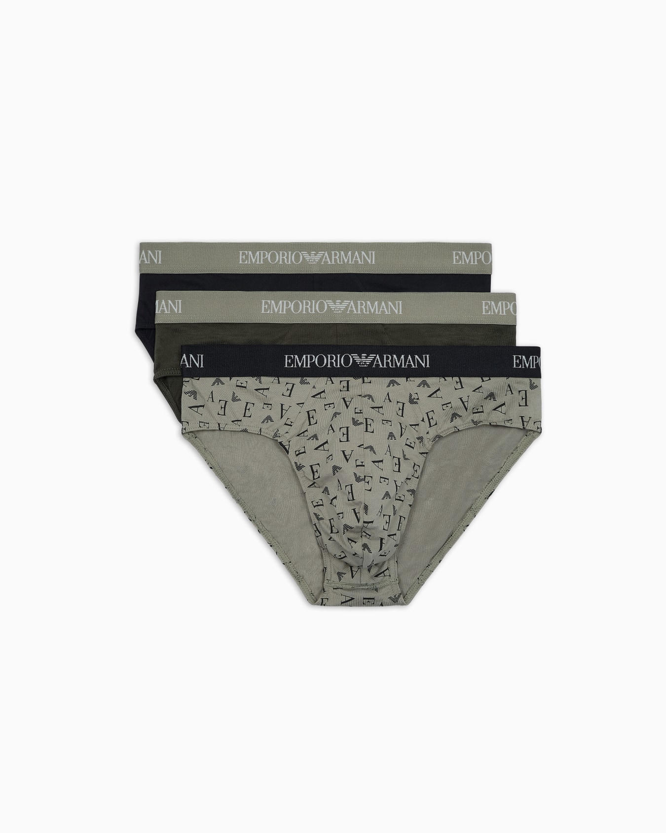 Three-pack of pure cotton jersey briefs Slide 0