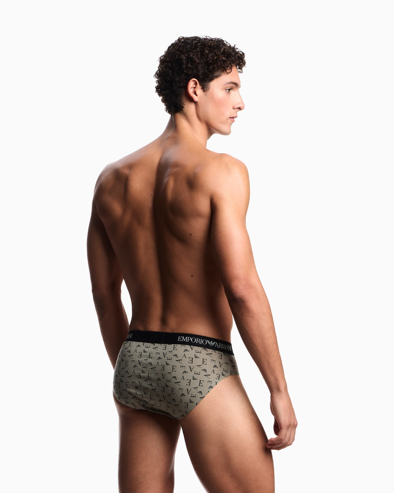 Three-pack of pure cotton jersey briefs Slide 2