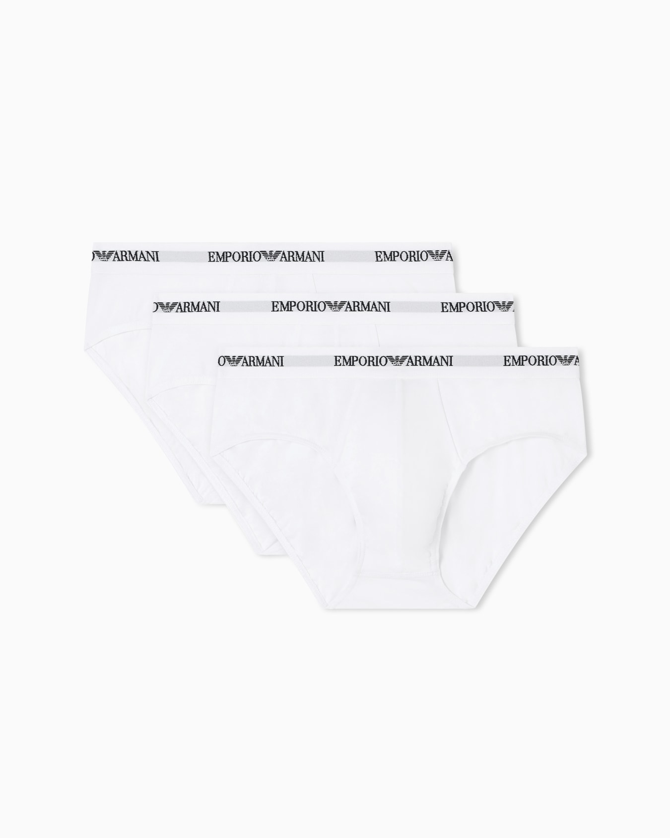 Three-pack of stretch jersey briefs Slide 0