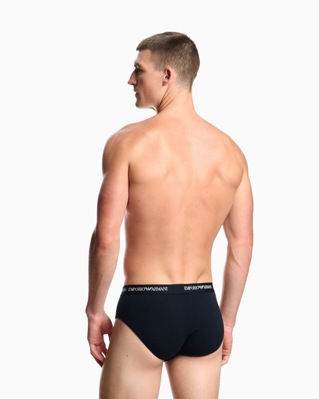 Three-pack of stretch jersey briefs Slide 2