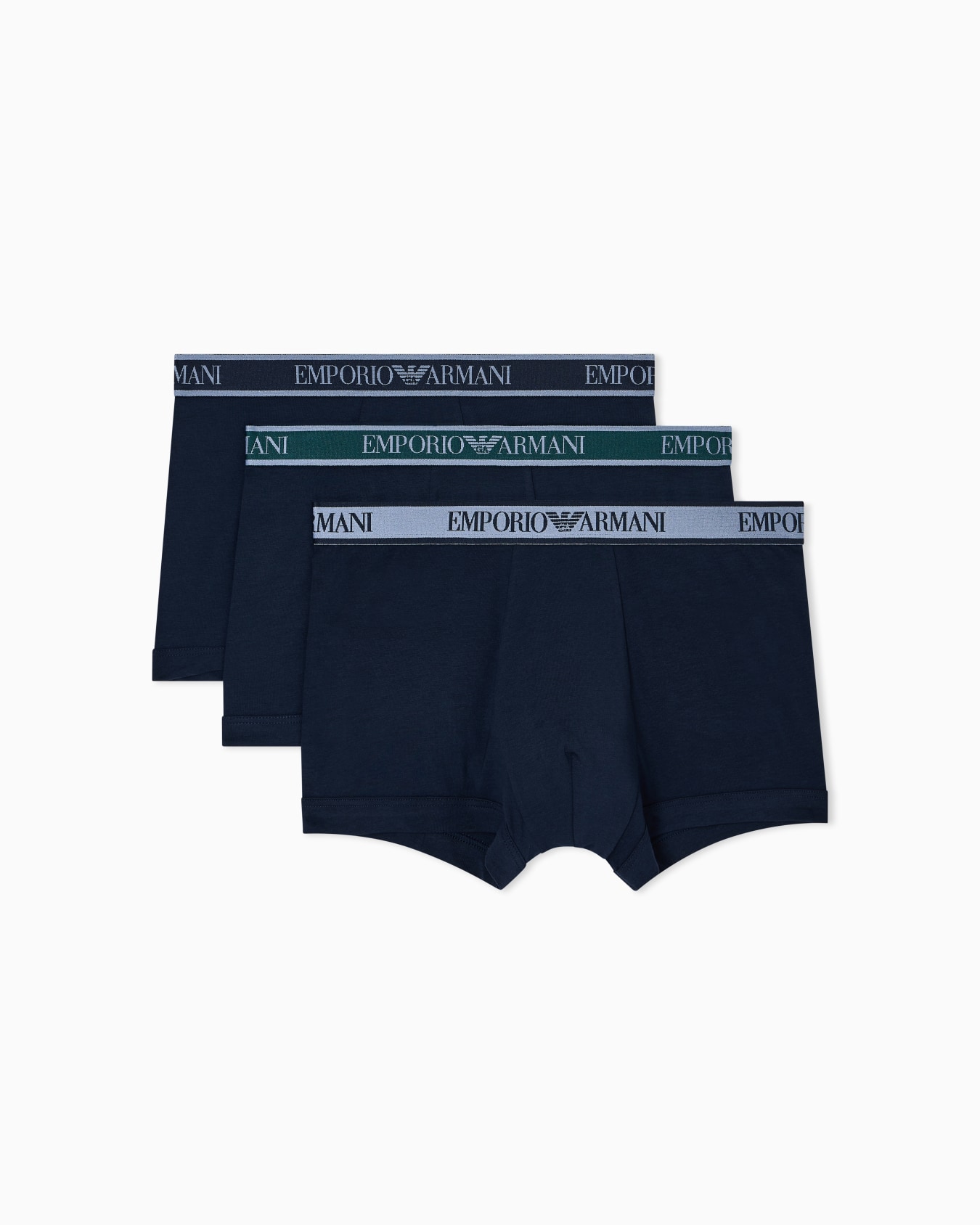 Three-pack of boxer briefs with Core logo waistband Slide 0
