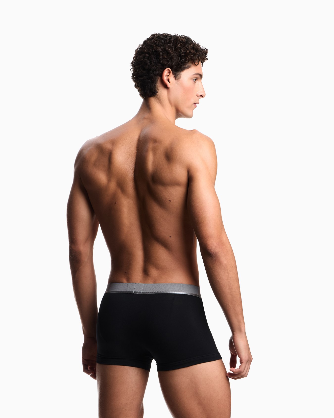 Three-pack of ASV Shiny logoband organic jersey boxer briefs Slide 2