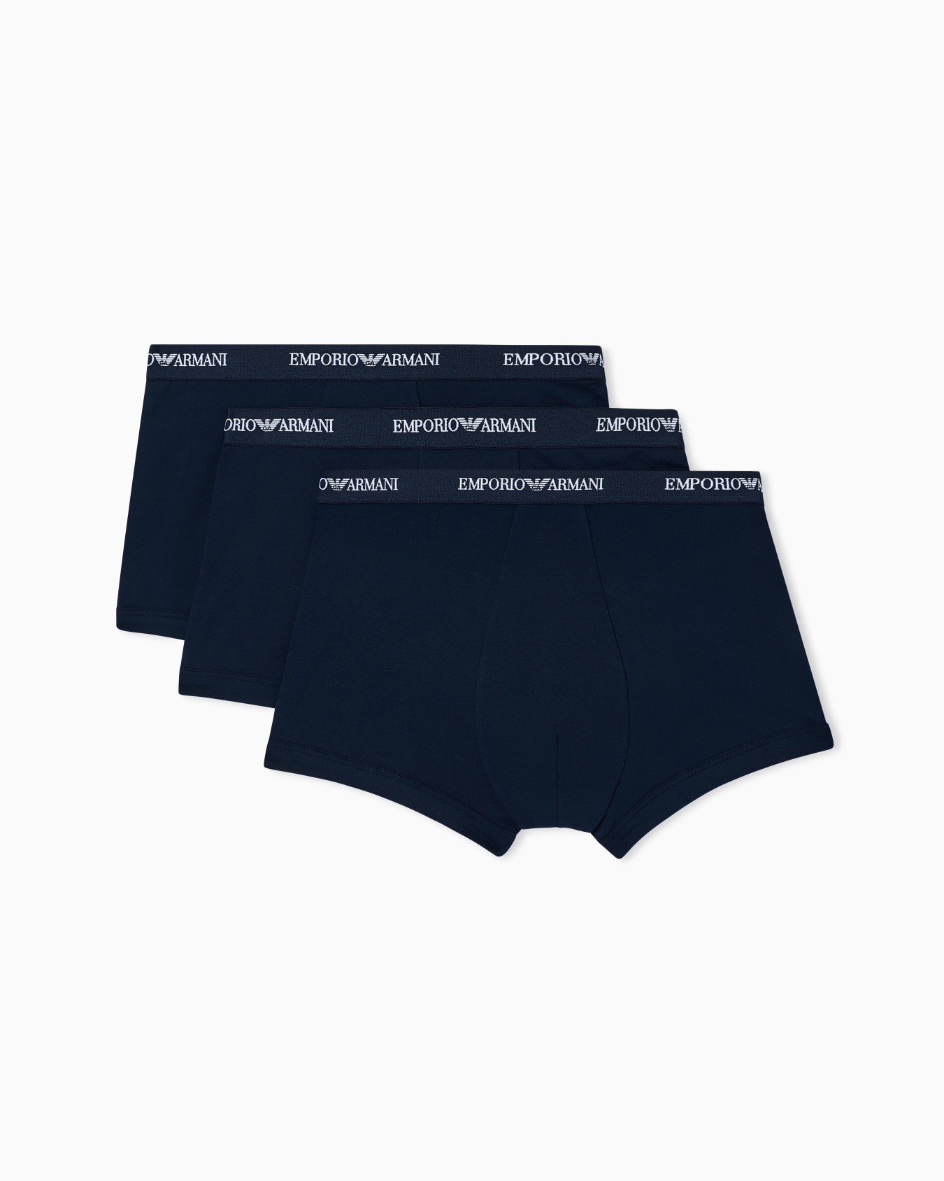 Three-pack of stretch jersey boxer briefs Slide 0