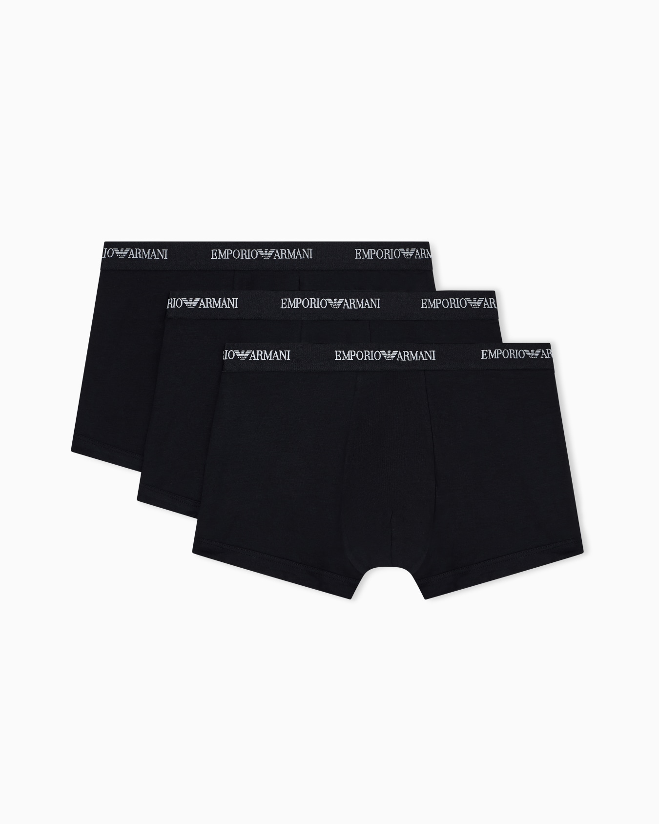 Three-pack of stretch jersey boxer briefs Slide 0