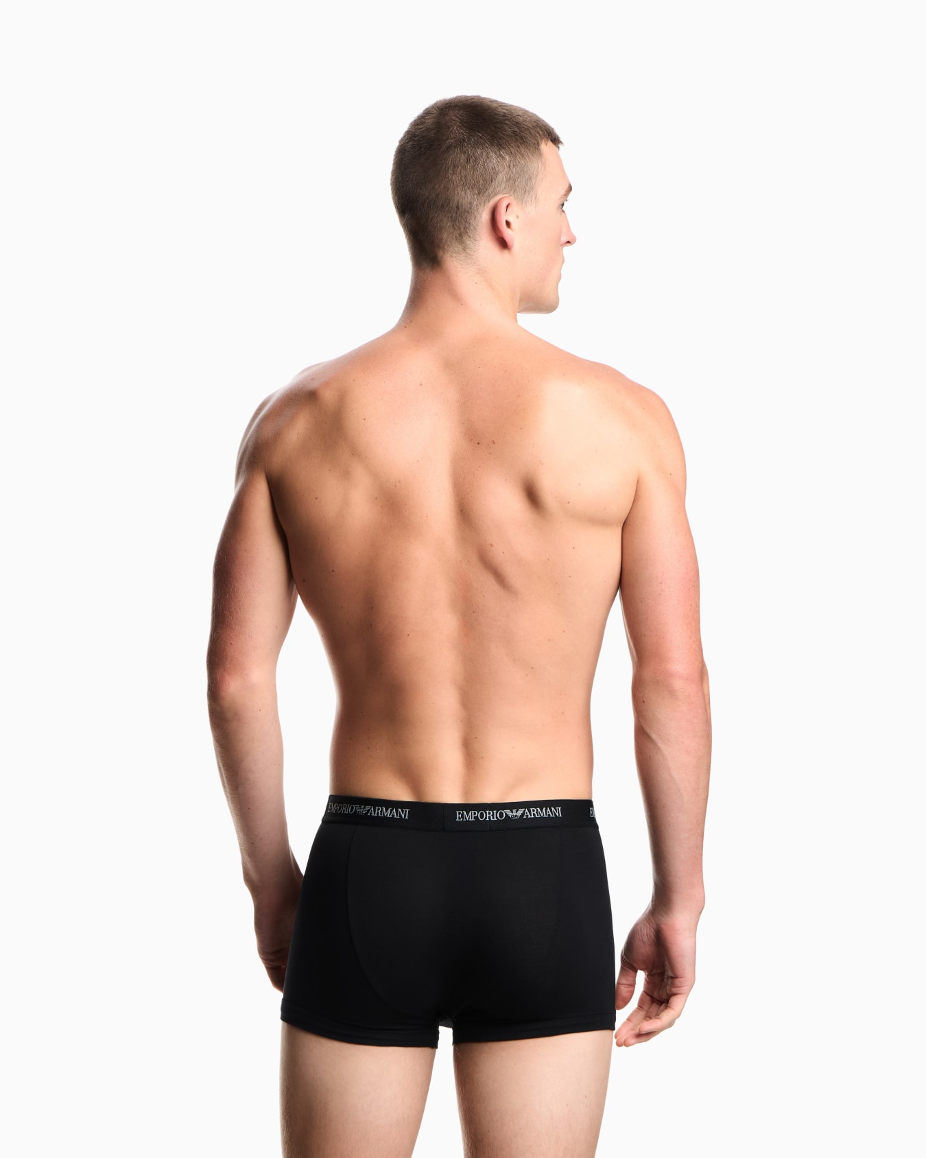 Three-pack of stretch jersey boxer briefs Slide 2