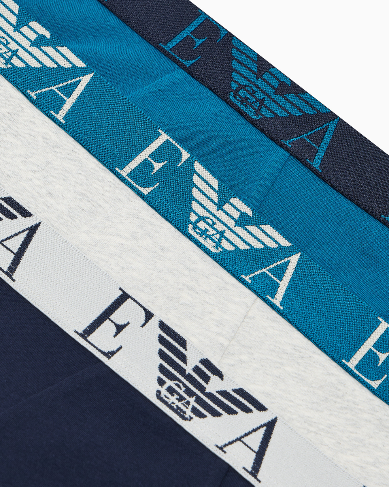 3-pack regular fit jersey trunks with bold monogram Slide 3