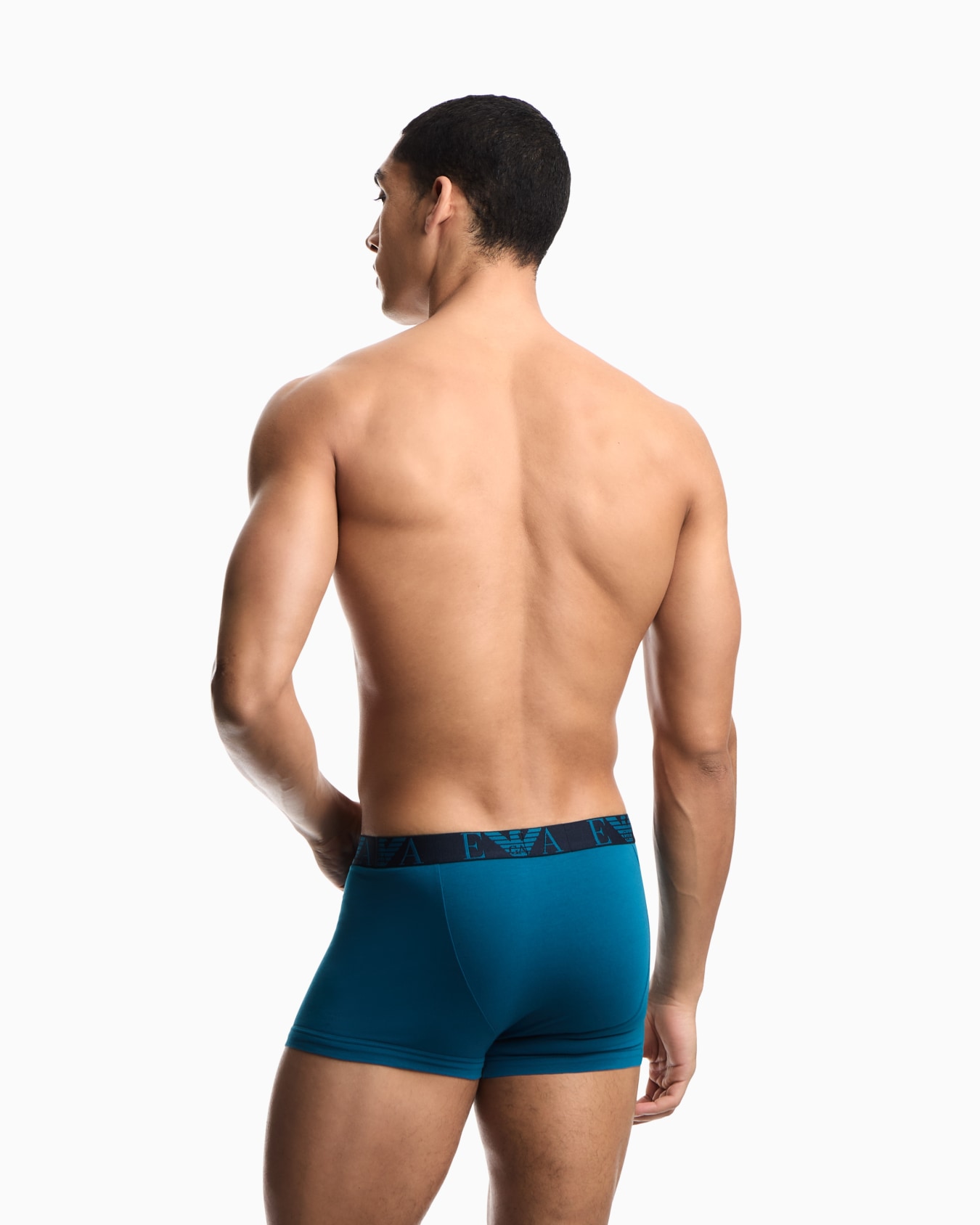 3-pack regular fit jersey trunks with bold monogram Slide 2