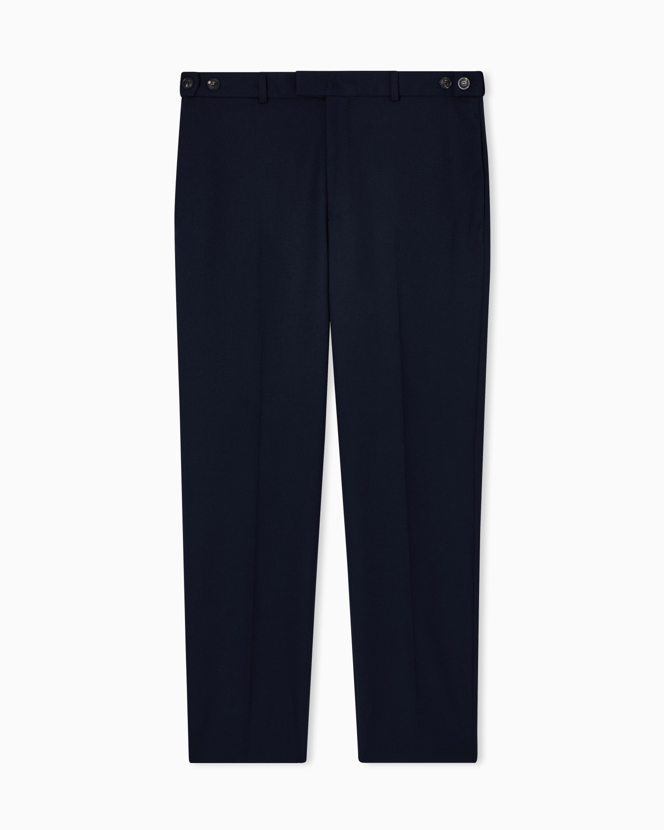 Stretch technical gabardine trousers Slide 0