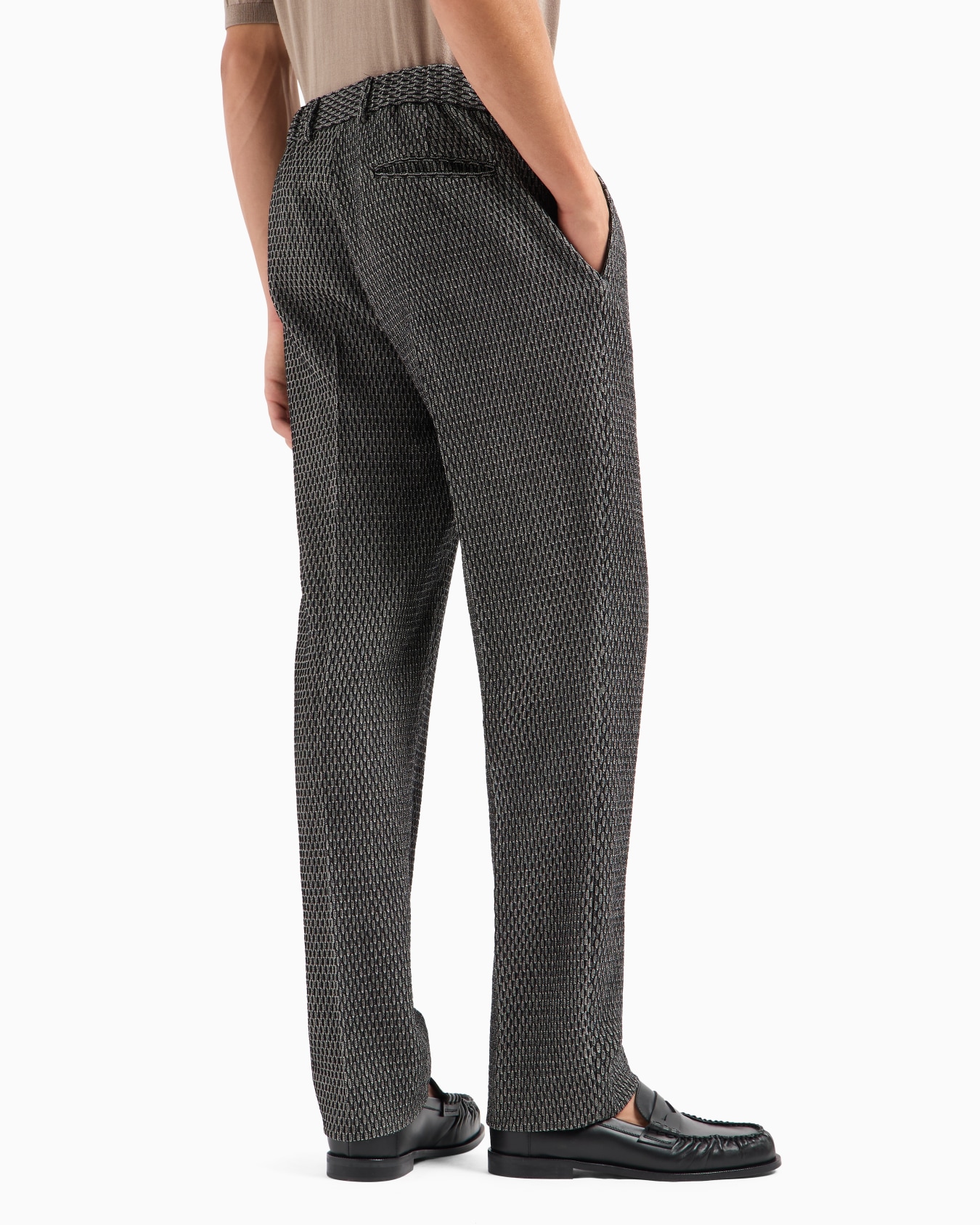 Pantalon en laine vierge tissée Icon Diapositive 2
