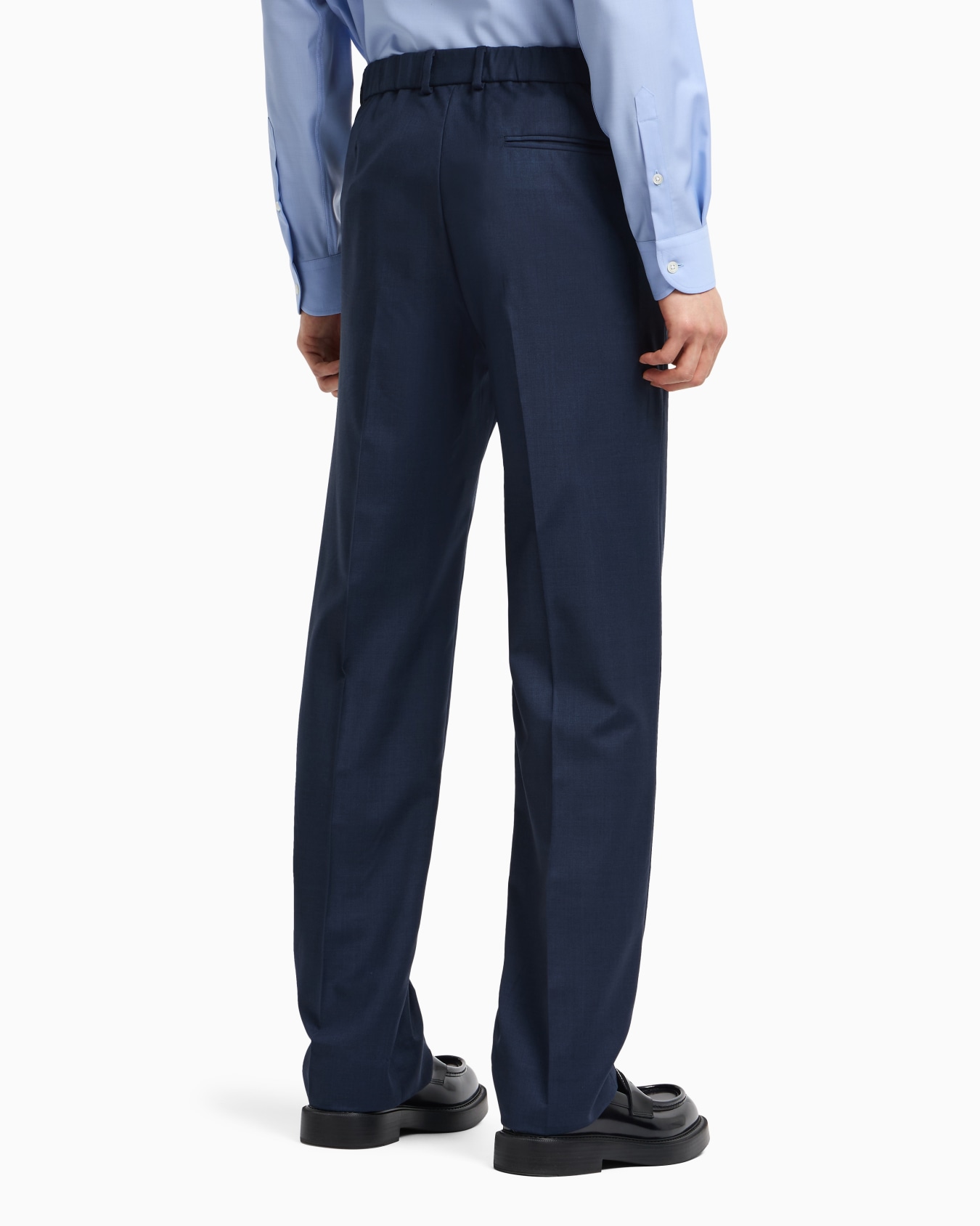 Pantalon en toile de laine froide tropicale Icon Diapositive 3