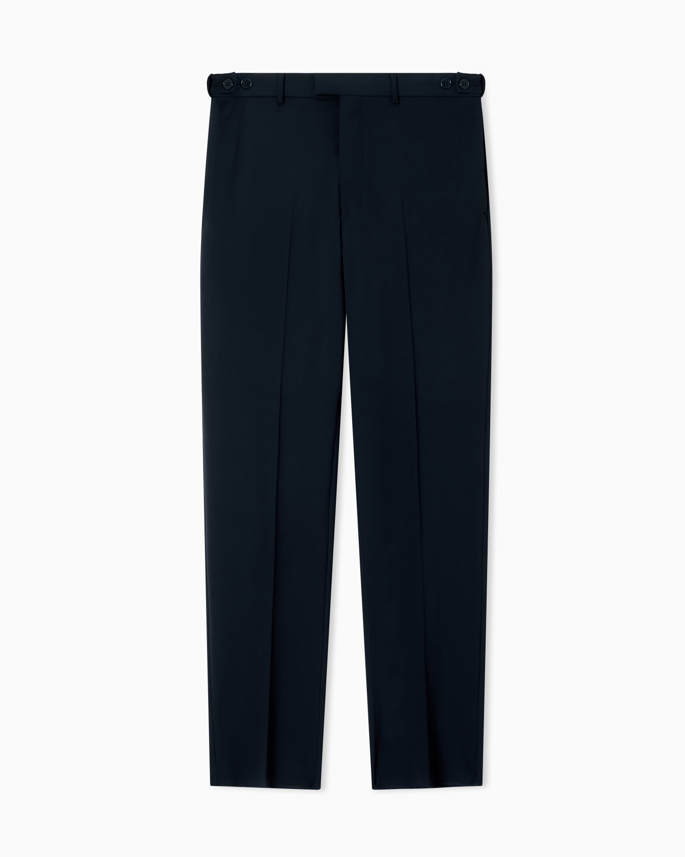 Stretch, tropical light wool canvas trousers Slide 0