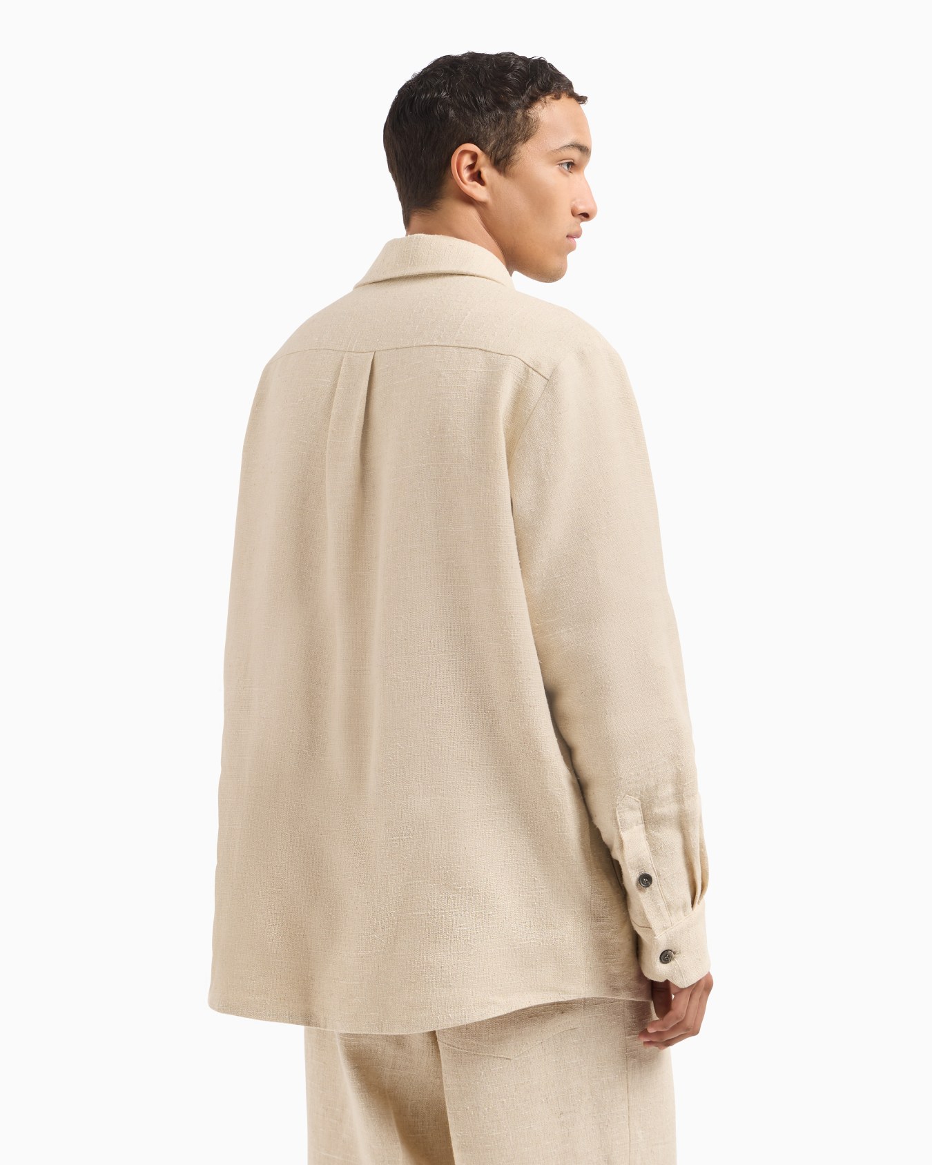 LINEN BUTTON DOWN SHIRT Diapositive 3