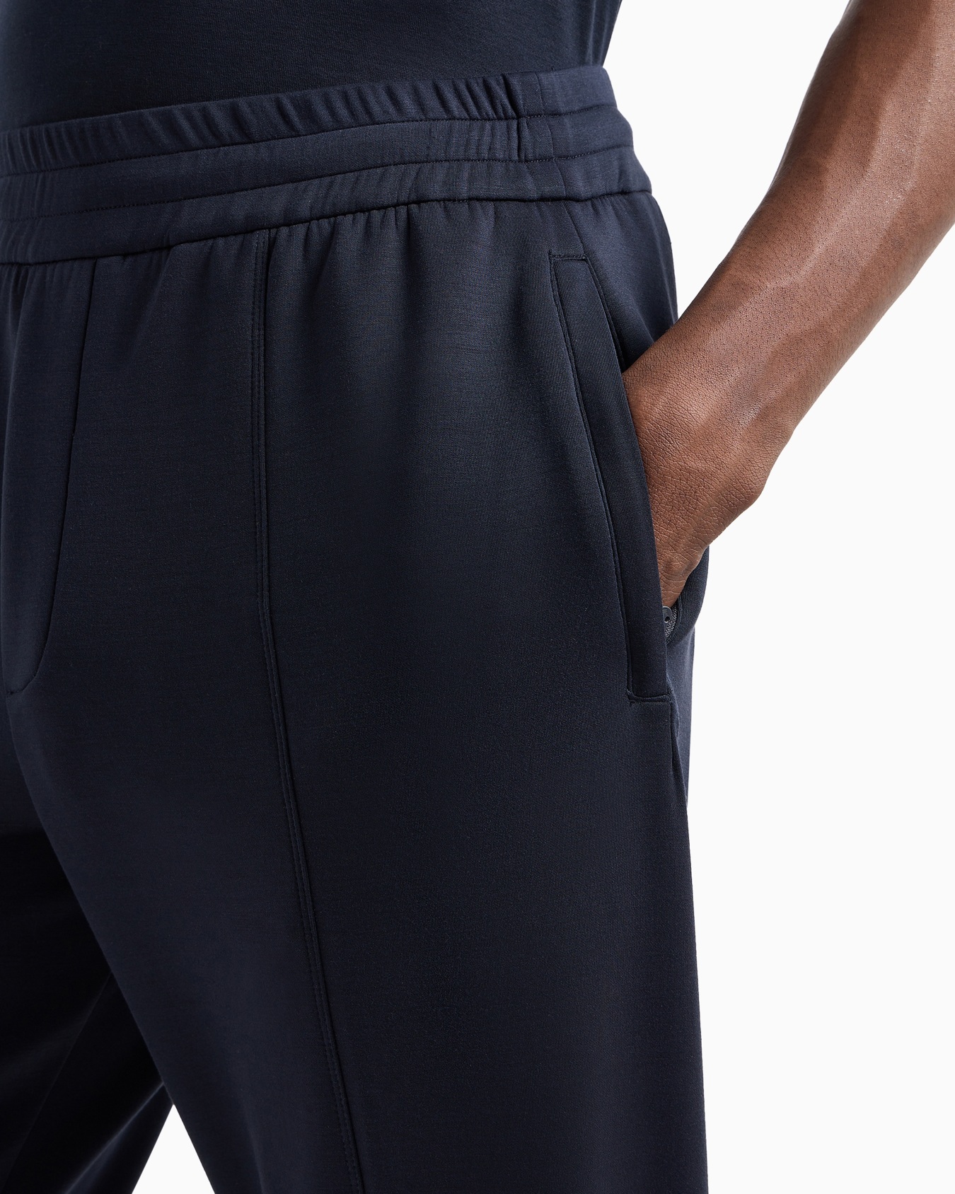 Travel Essential modal-blend double jersey joggers Slide 3
