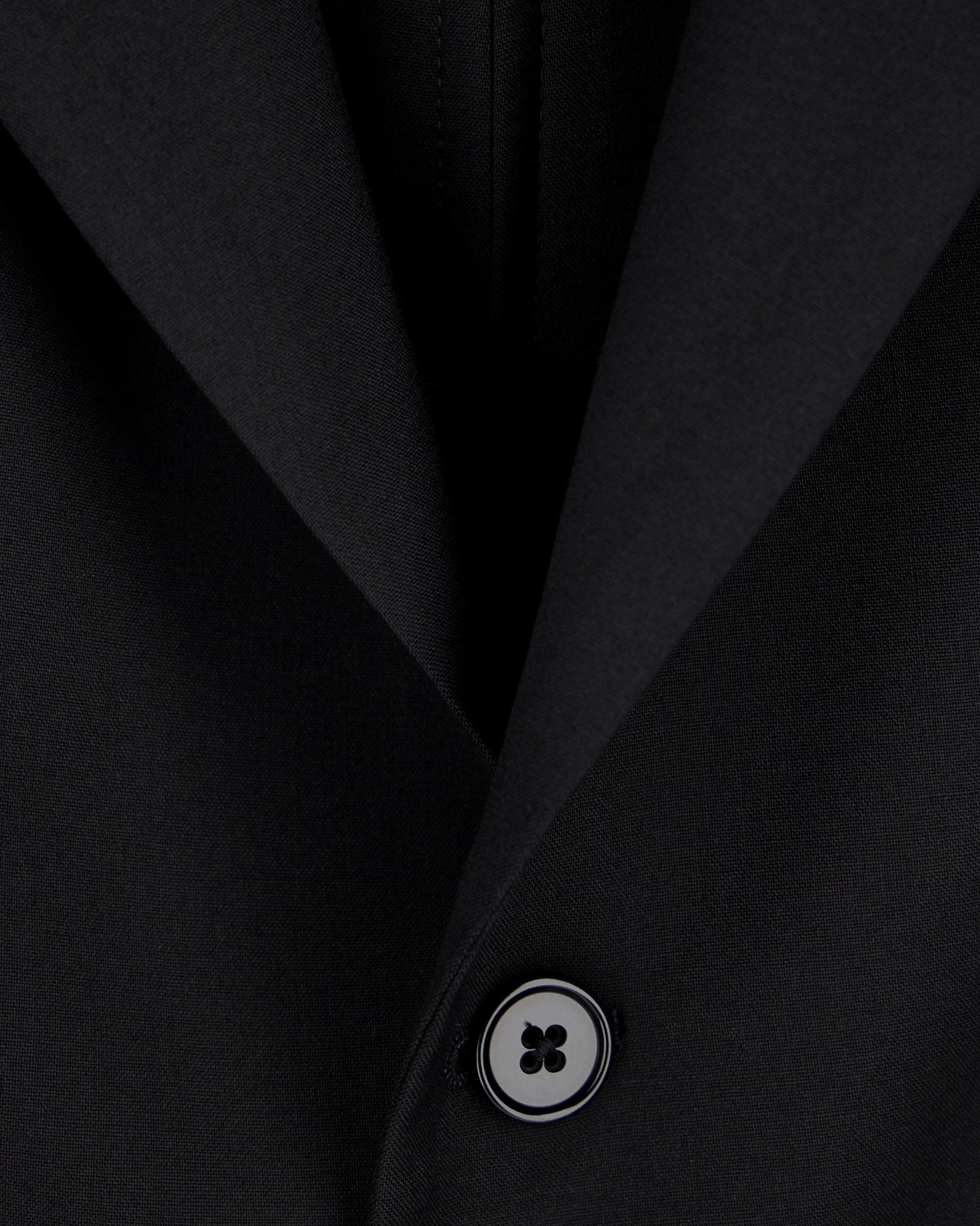 Single-breasted jacket in tropical light wool canvas with detachable inner panel Slide 4