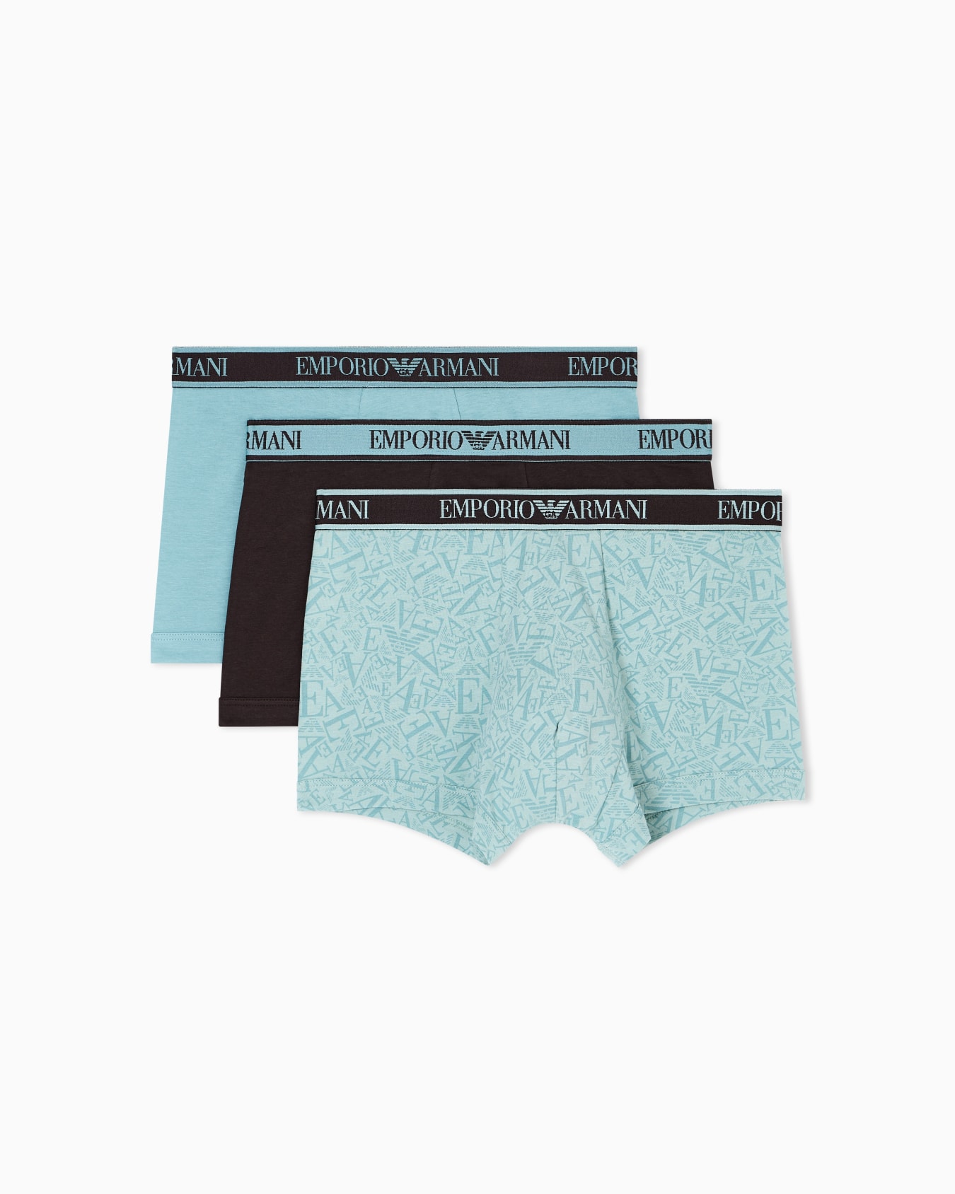 Three-pack of boxer briefs with Core logo waistband Slide 0