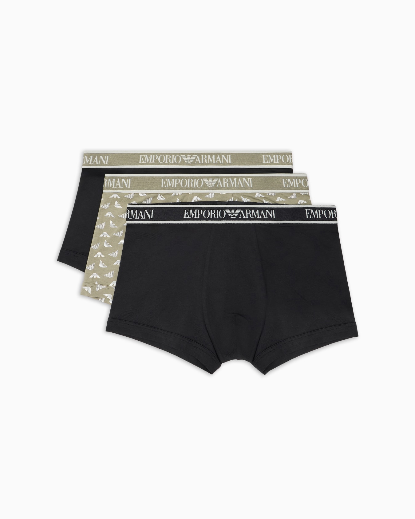 Three-pack of boxer briefs with Core logo waistband Slide 0
