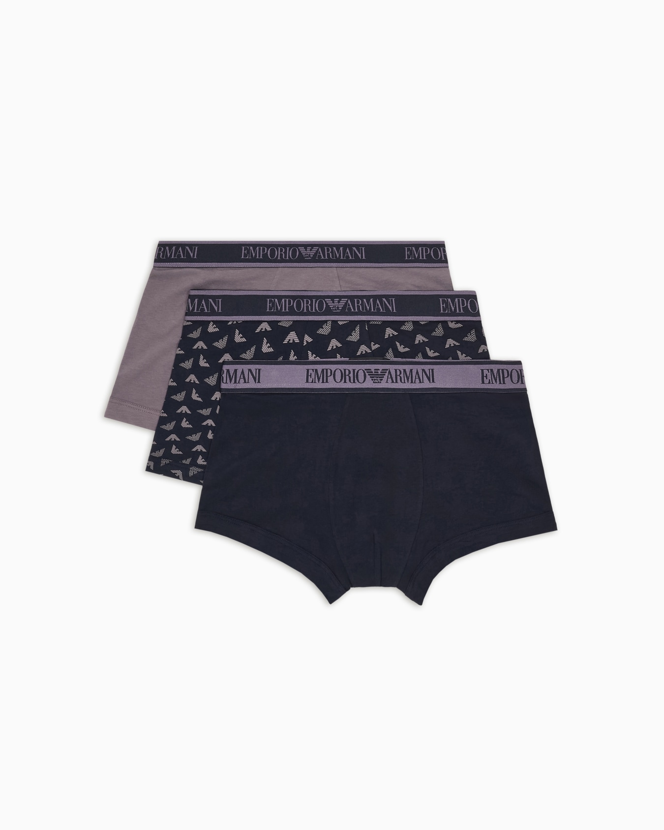 Three-pack of boxer briefs with Core logo waistband Slide 0