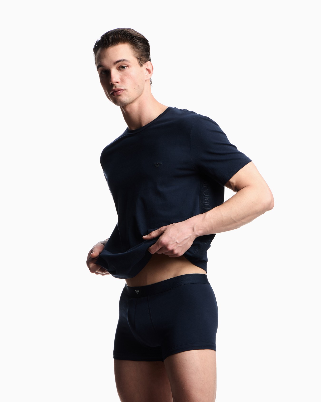 T-shirt loungewear in jersey Basic Slide 1