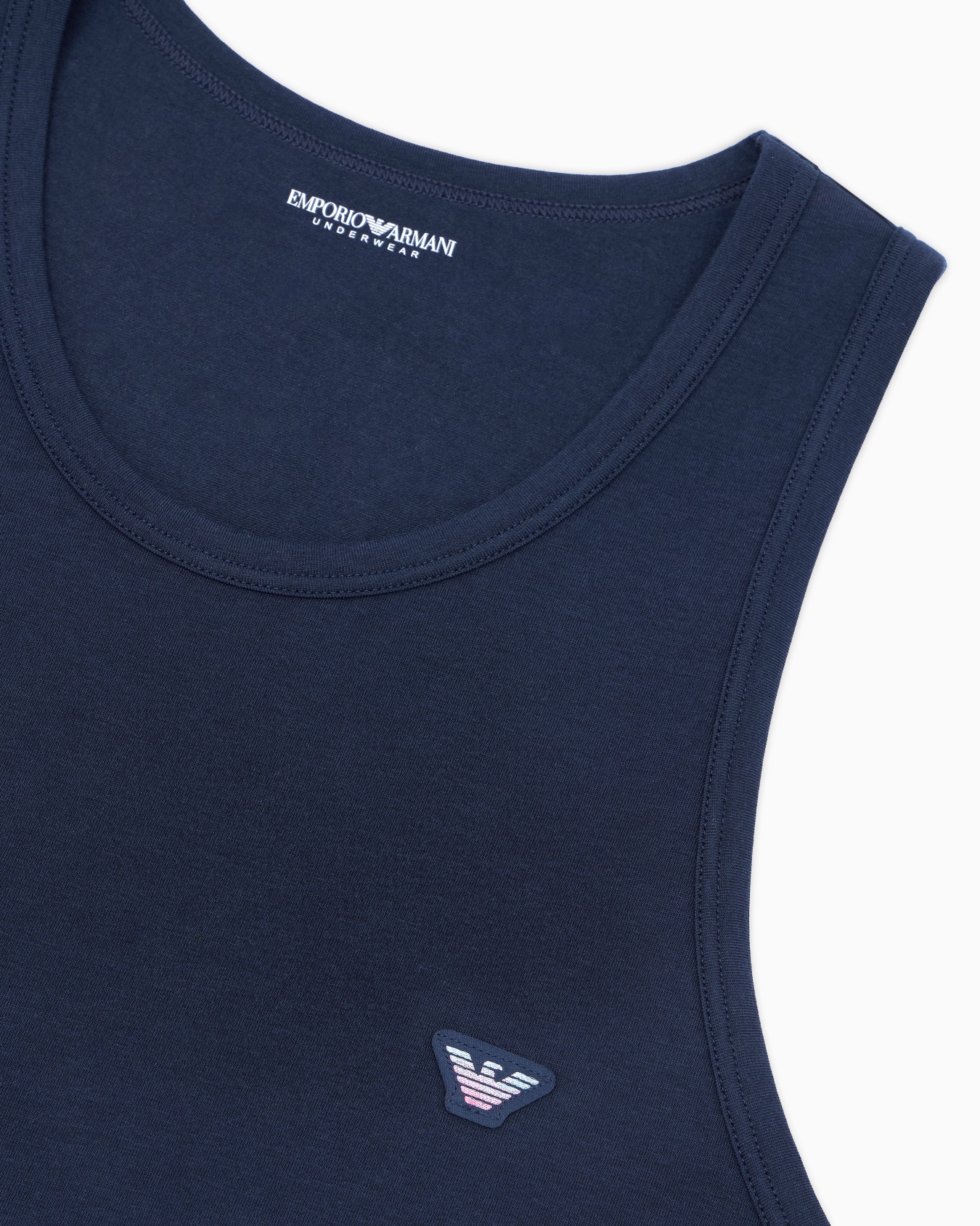 ASV logoband shiny loungewear tank top Slide 3