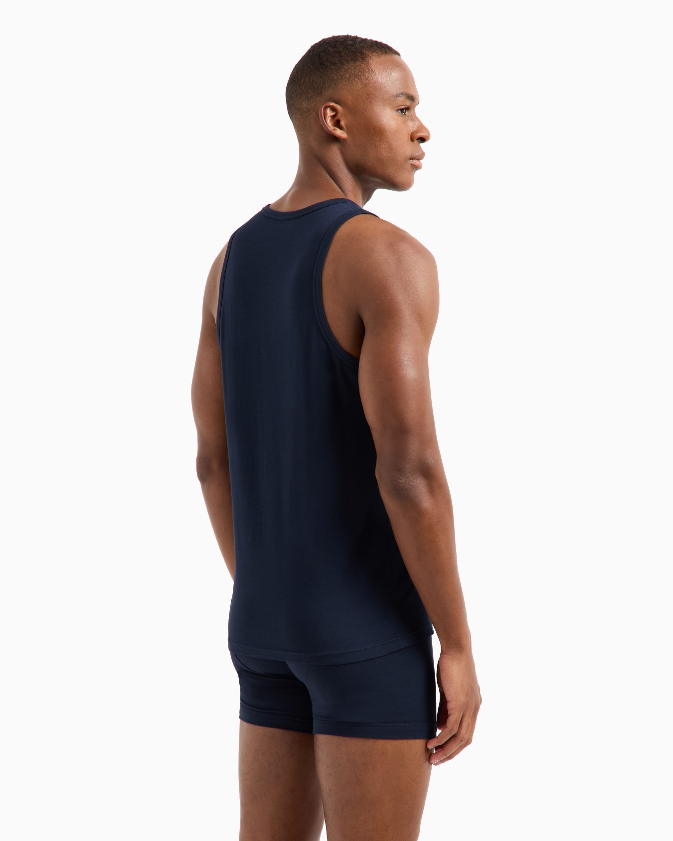 ASV logoband shiny loungewear tank top Slide 2