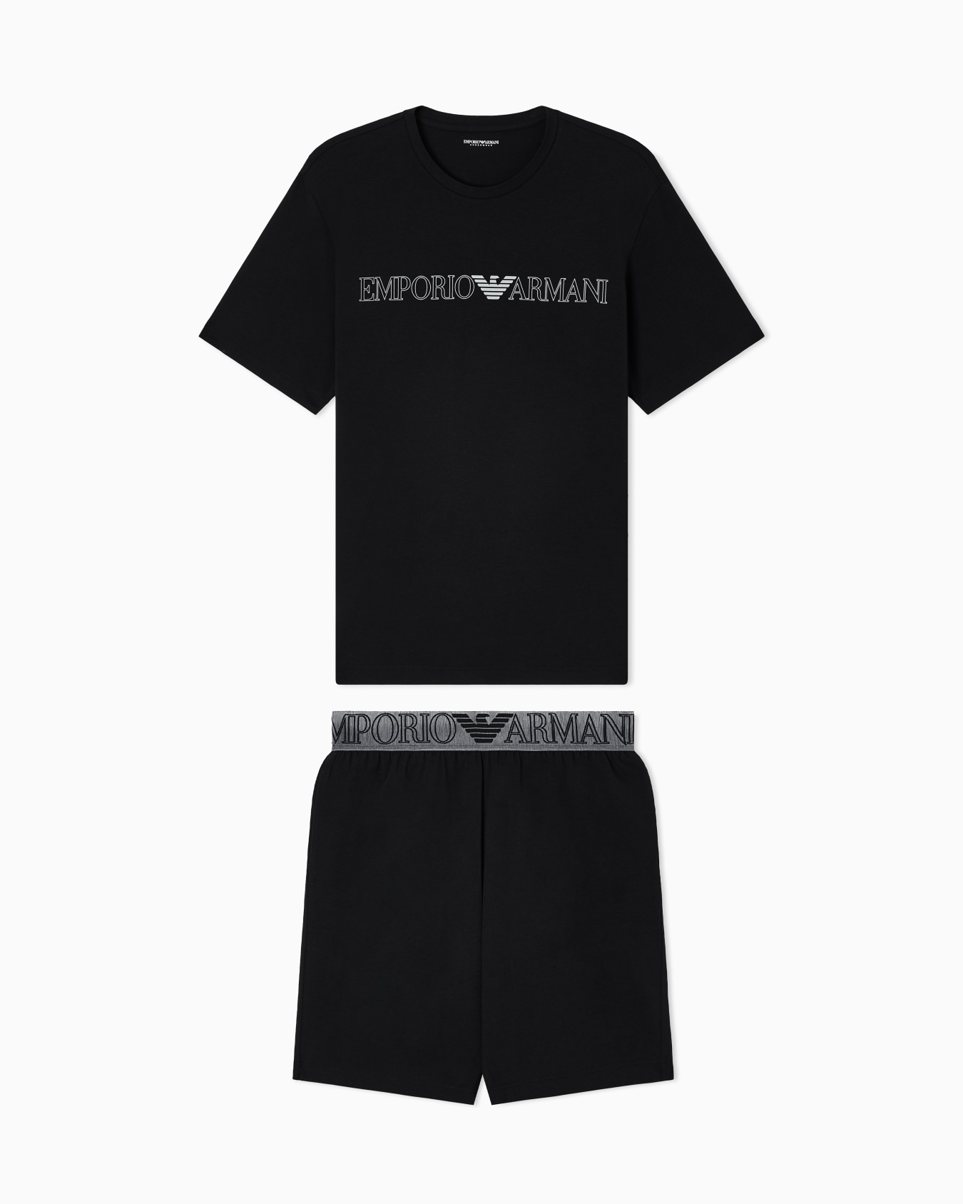 ASV メガロゴ パジャマ オーガニックジャージー バミューダパンツタイプ スライドする 0