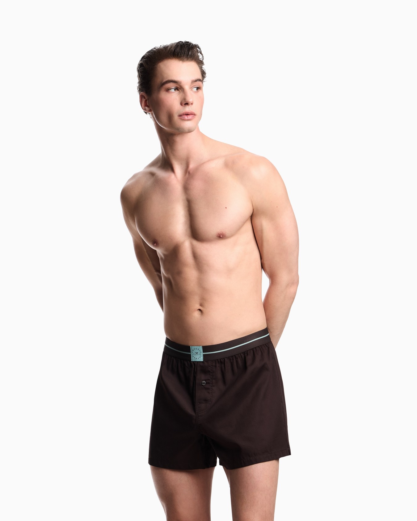 Two-pack of ASV logo label boxer shorts Slide 1