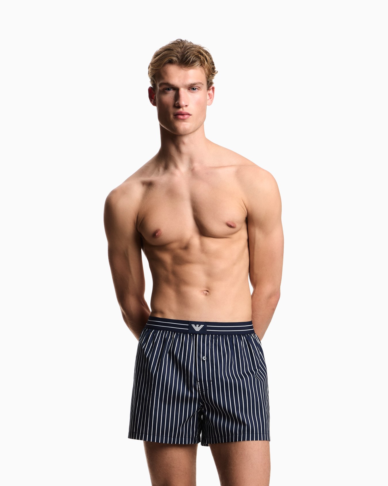 Two-pack of logo label boxer shorts Slide 1