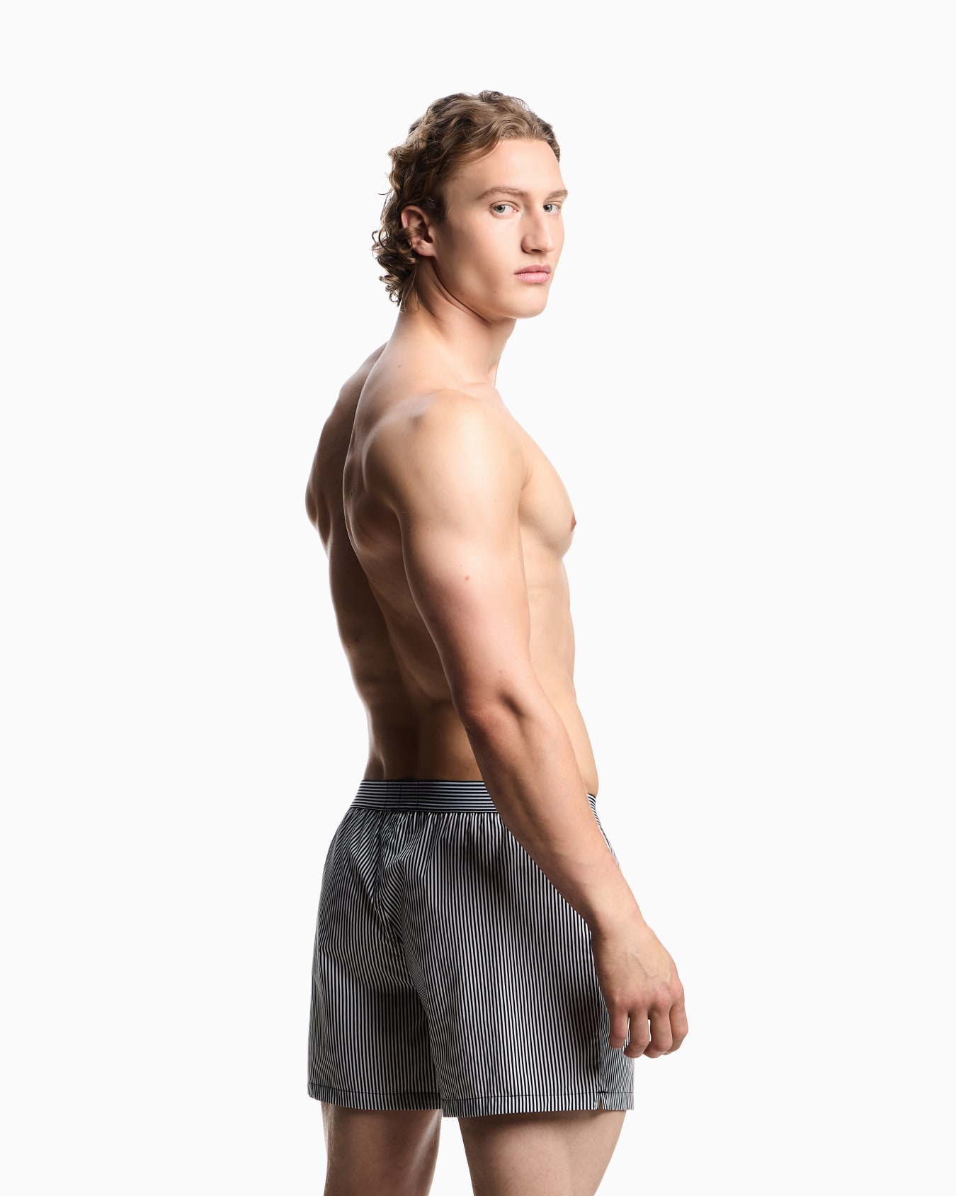 Two-pack of logo label boxer shorts Slide 2