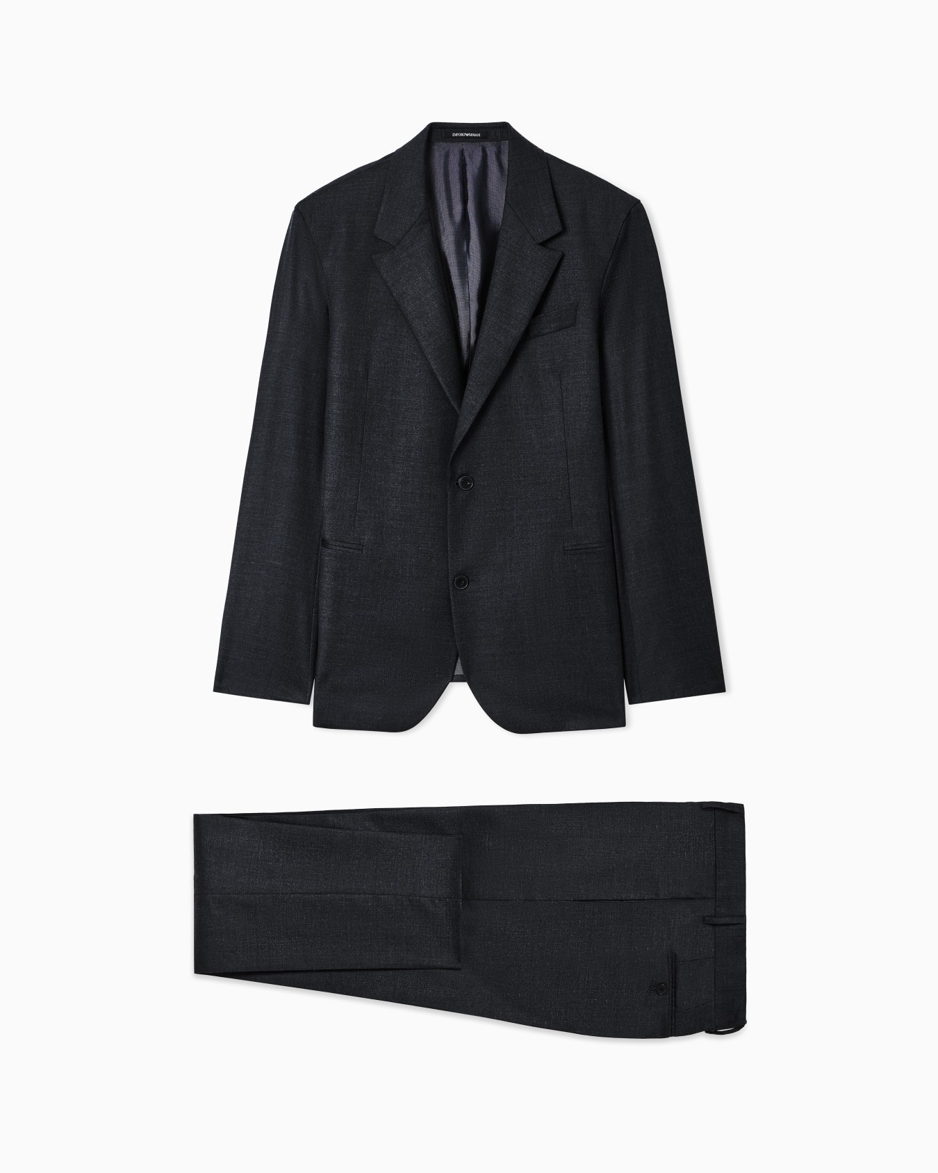 Single-breasted suit in ultra-light stretch wool Slide 0