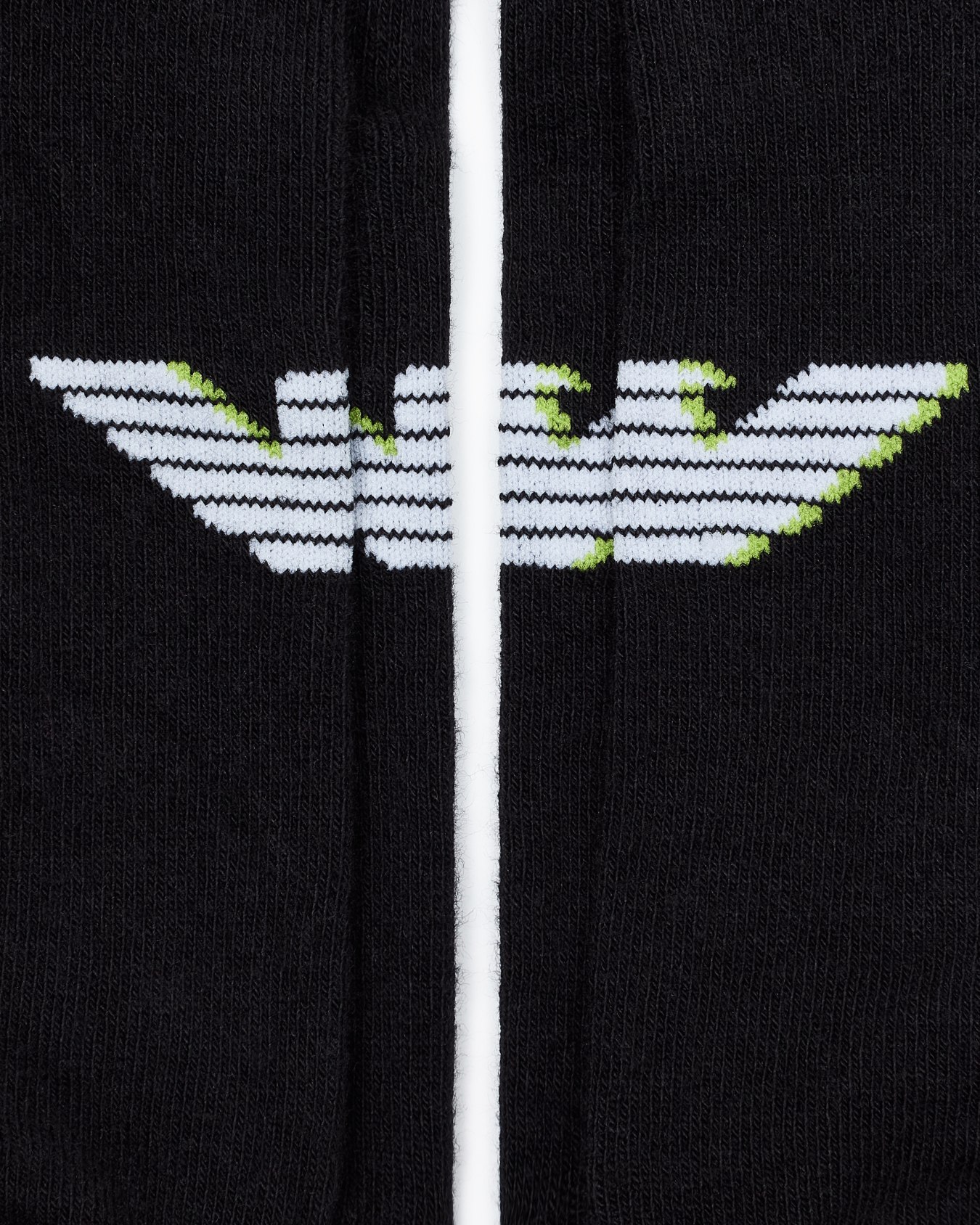 Two-pack of terrycloth short socks with eagle logo Slide 1
