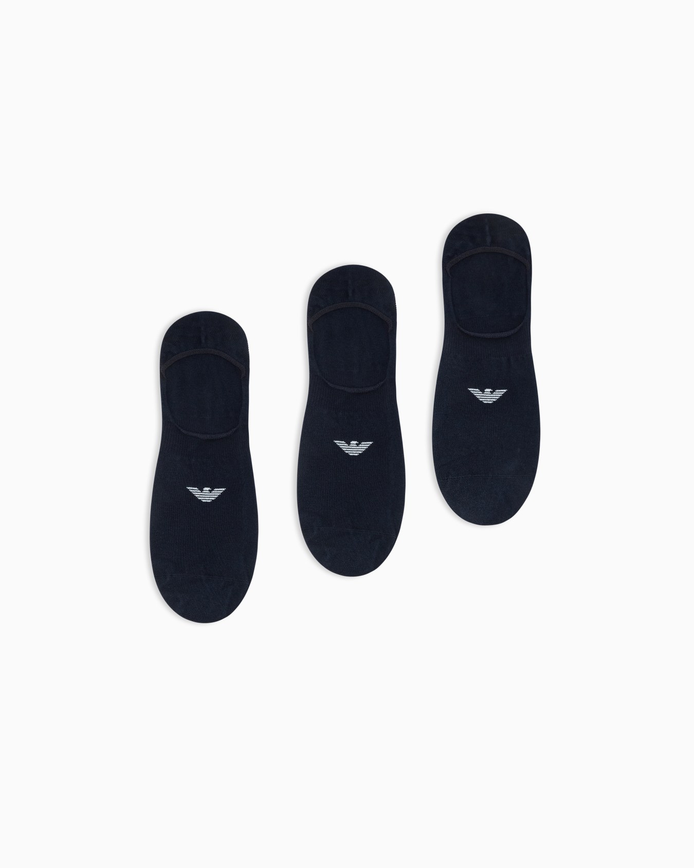 Three-pack of Casual terrycloth trainer socks Slide 0