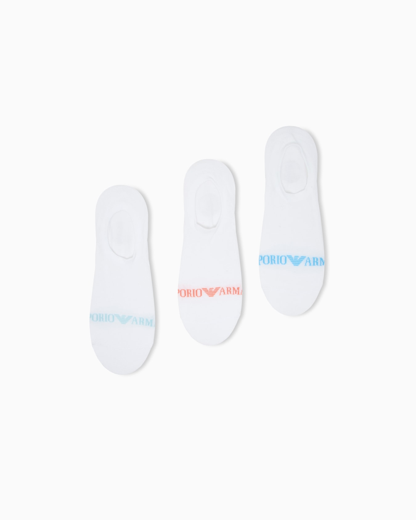 Three-pack of Extended logo trainer socks Slide 0