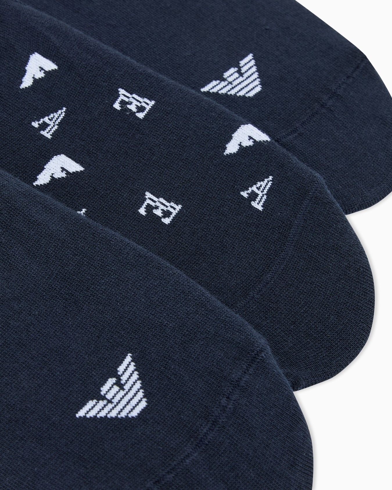Three-pack of logo trainer socks Slide 1