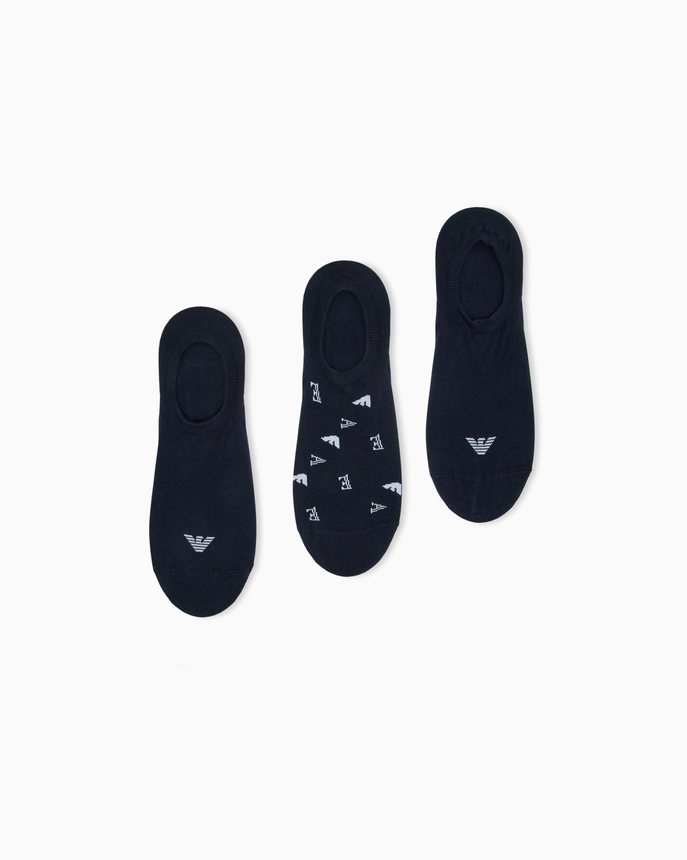 Three-pack of logo trainer socks Slide 0