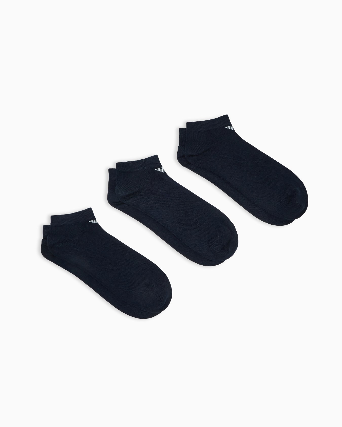 Three-pack of Casual ankle socks with eagle Slide 0
