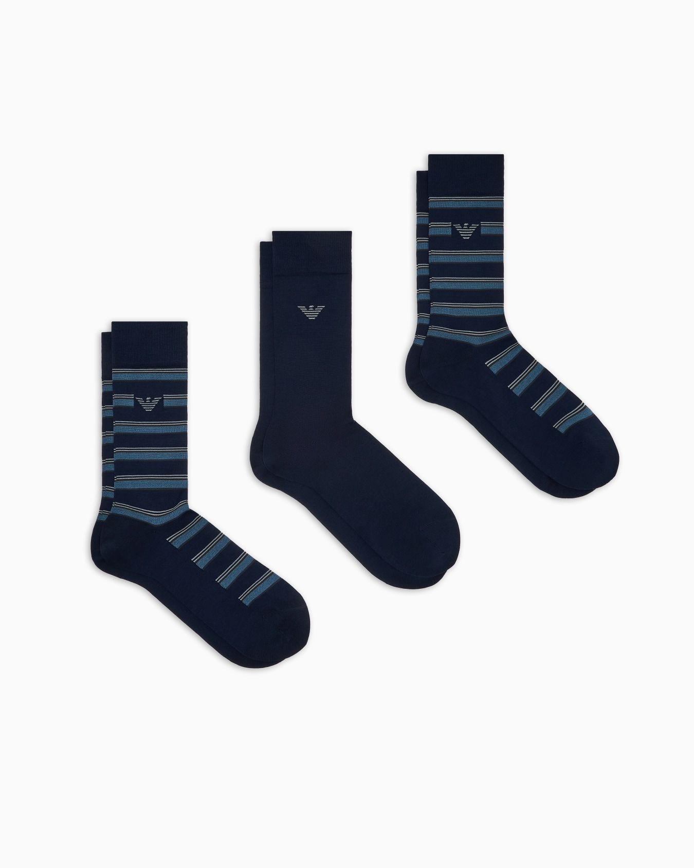 Lot de 3 paires de chaussettes ASV à motifs mélangés Diapositive 0