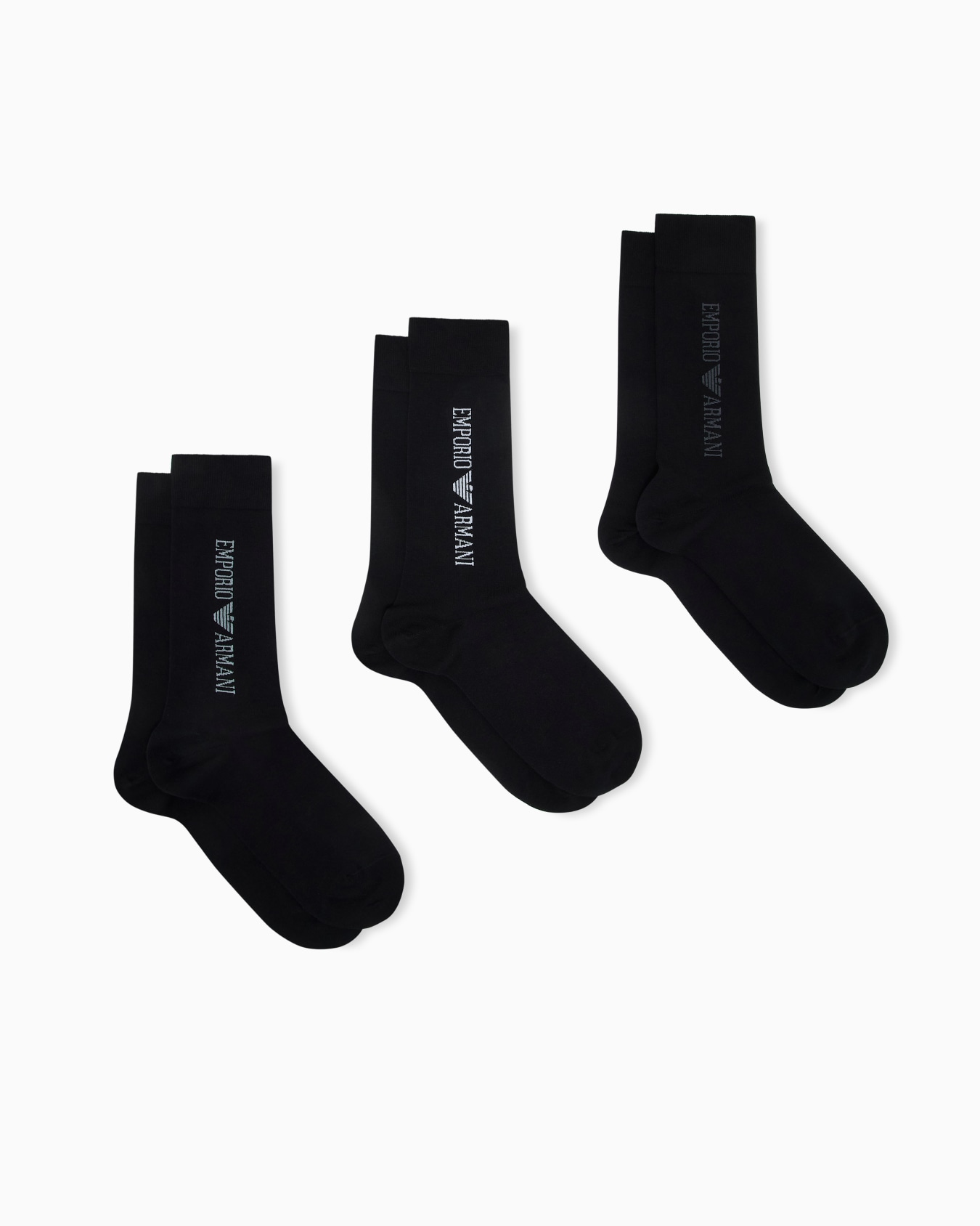 Three-pack of Extended logo socks Slide 0