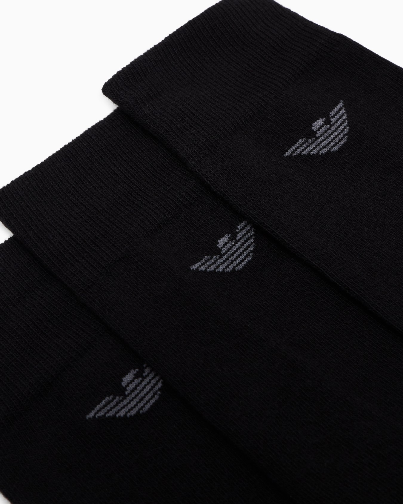 Three-pack of Casual knee-high socks with eagle Slide 1