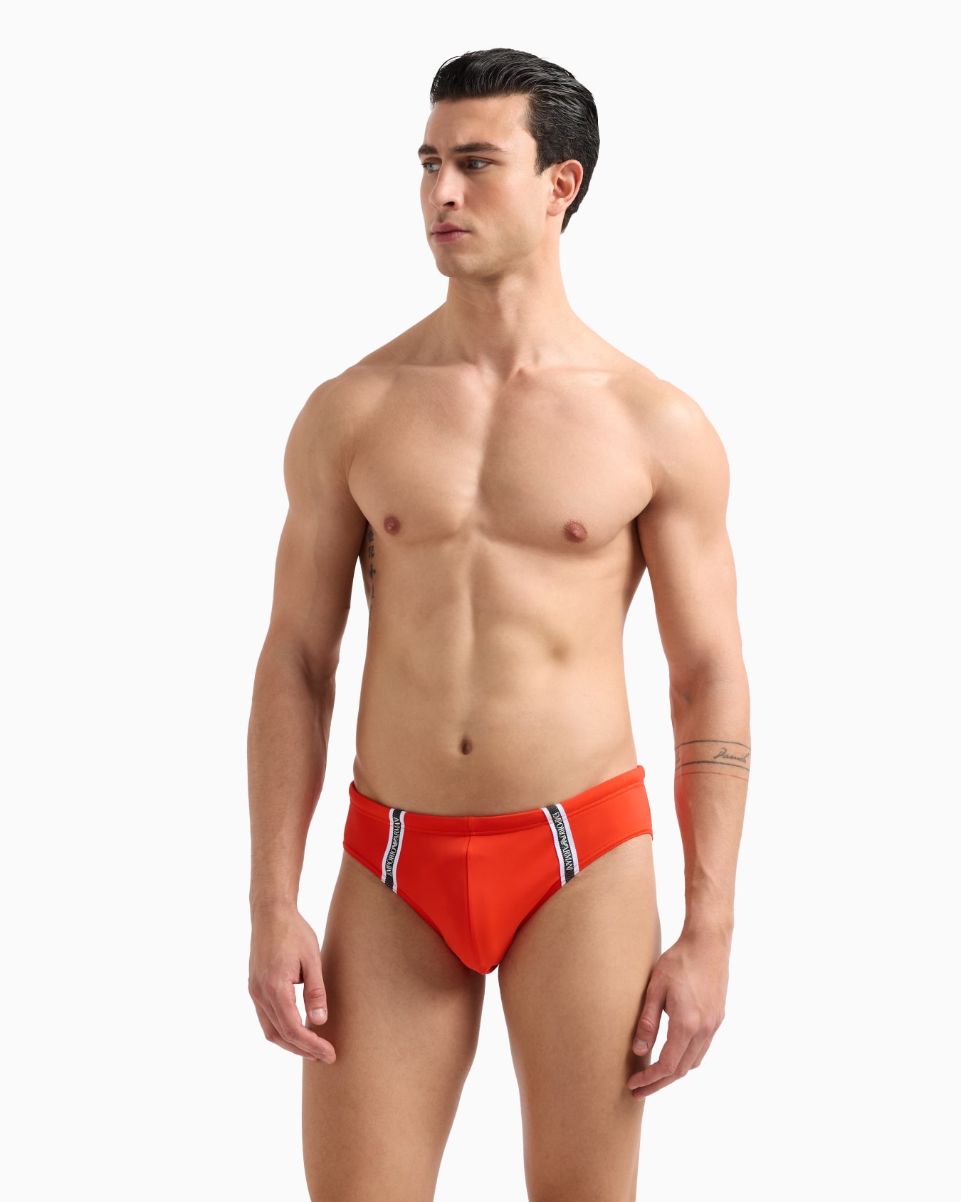 ASV logotape recycled nylon swim briefs Slide 1