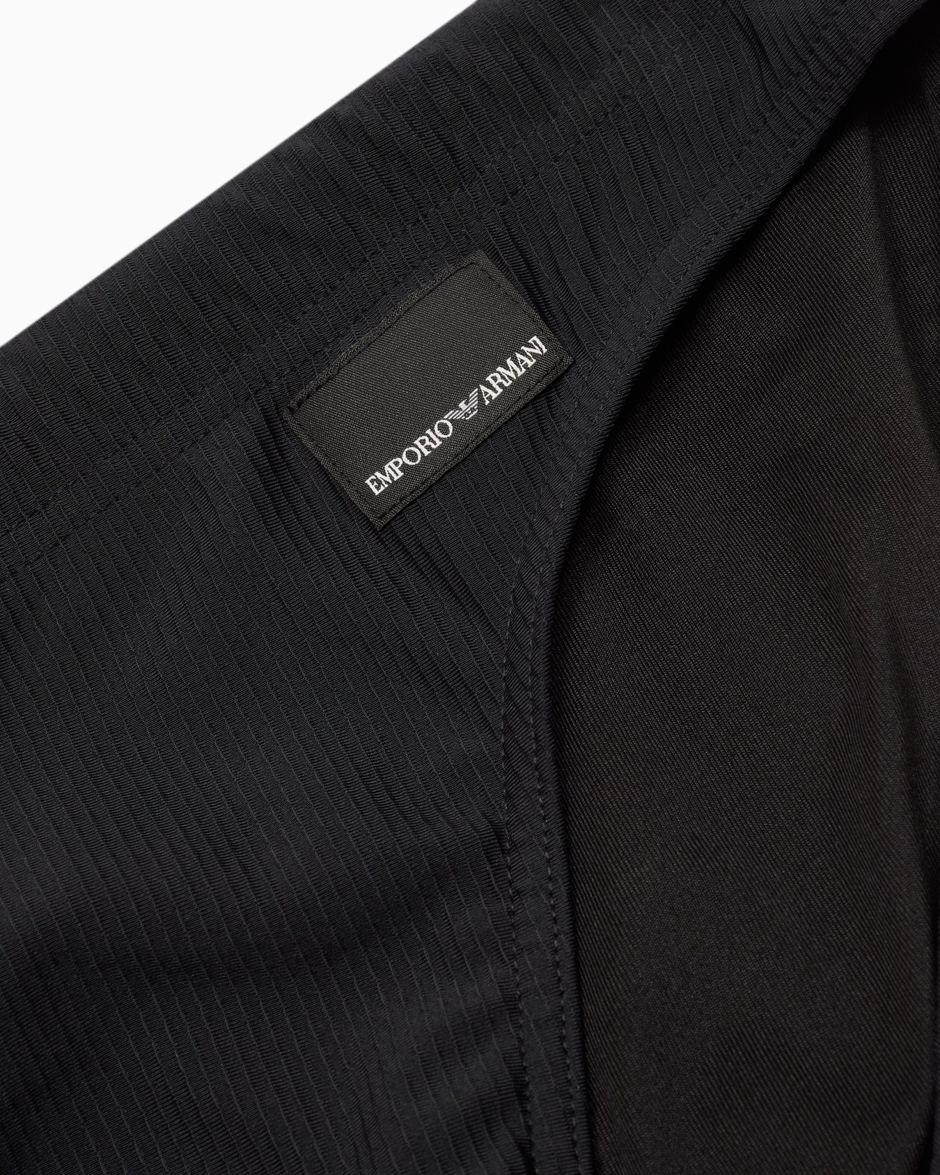 Black edition swim briefs with logo patch Slide 3