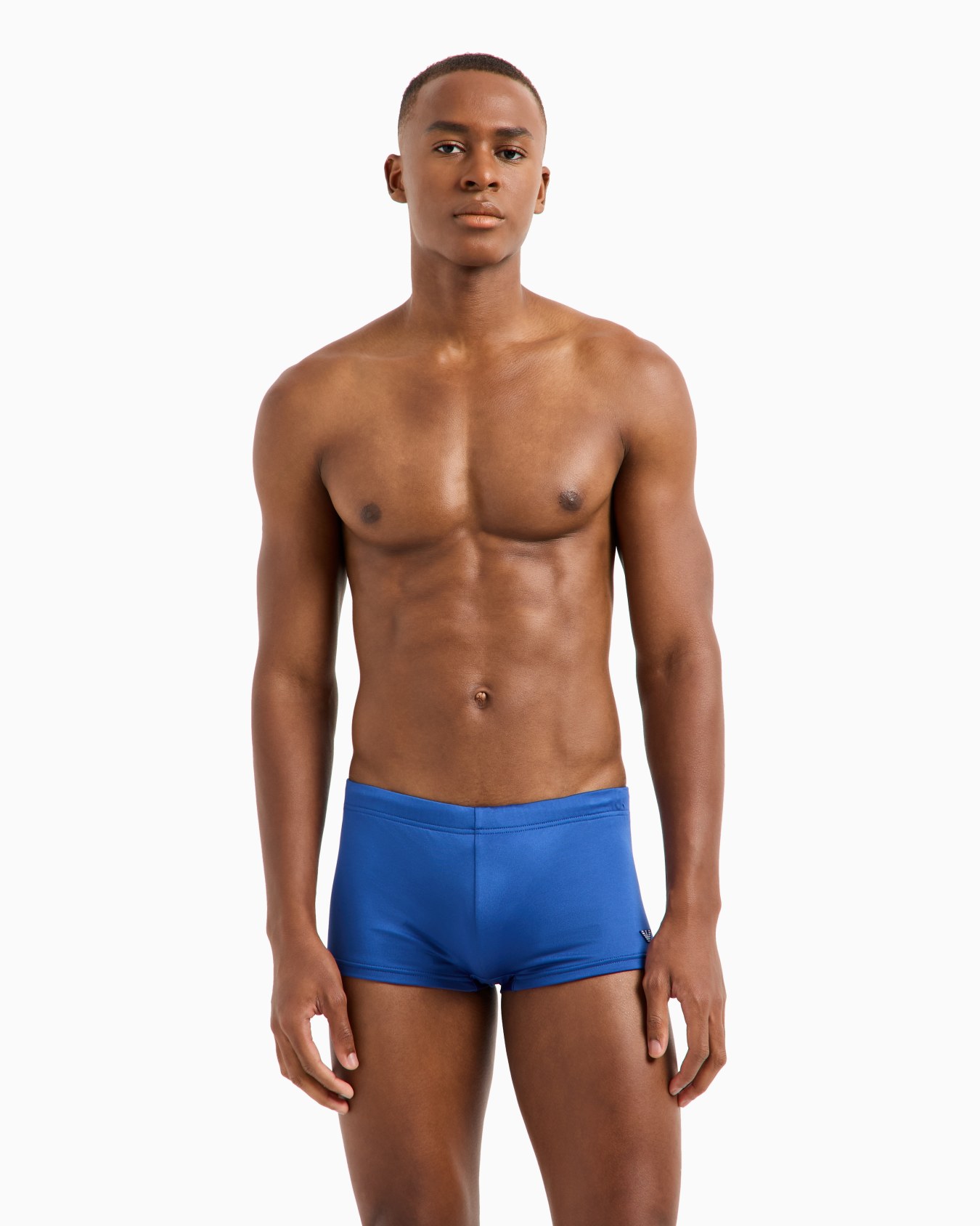 Essential ASV recycled microfibre square leg swimsuit Slide 1