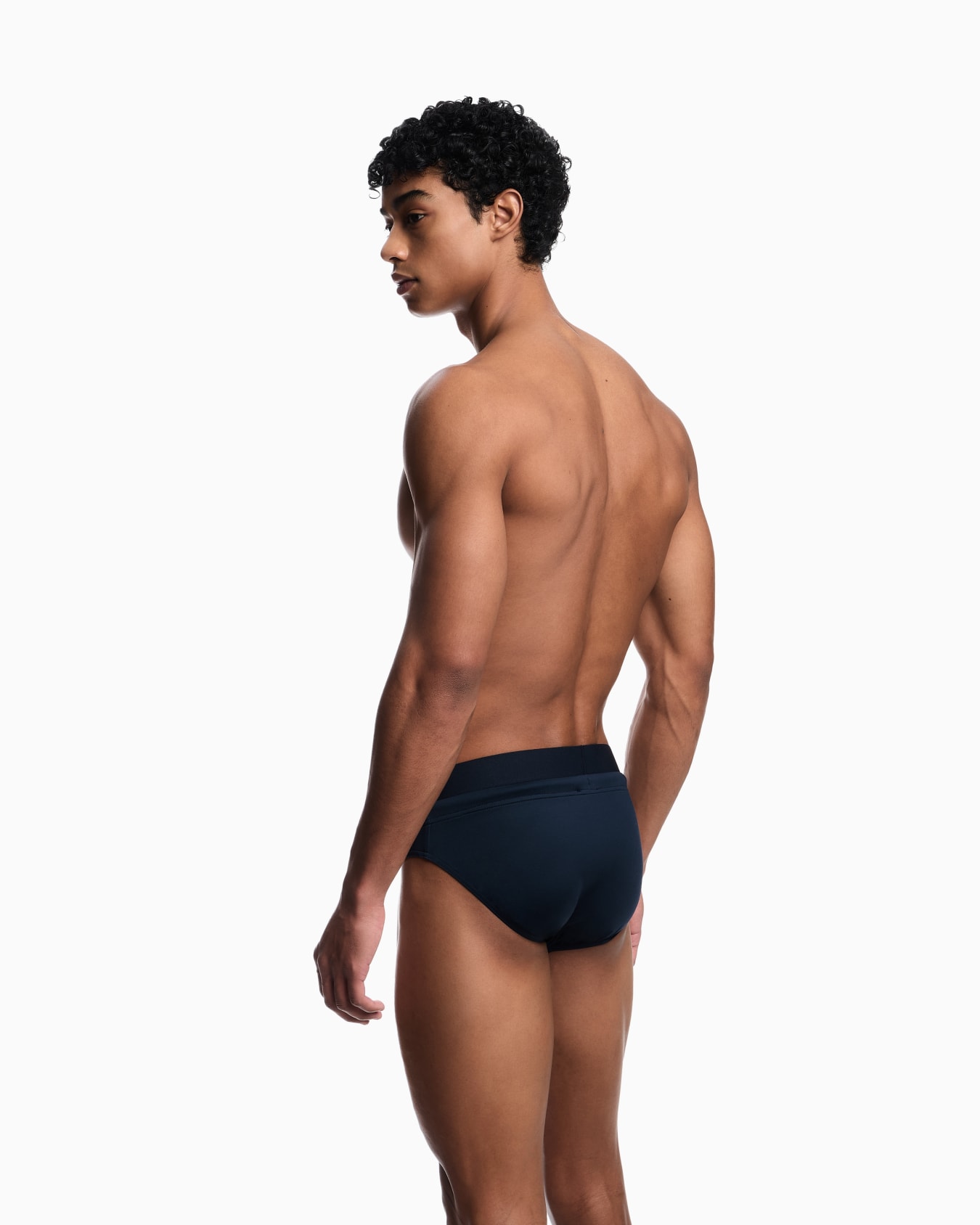 ASV Logoband recycled microfibre swim briefs Slide 2